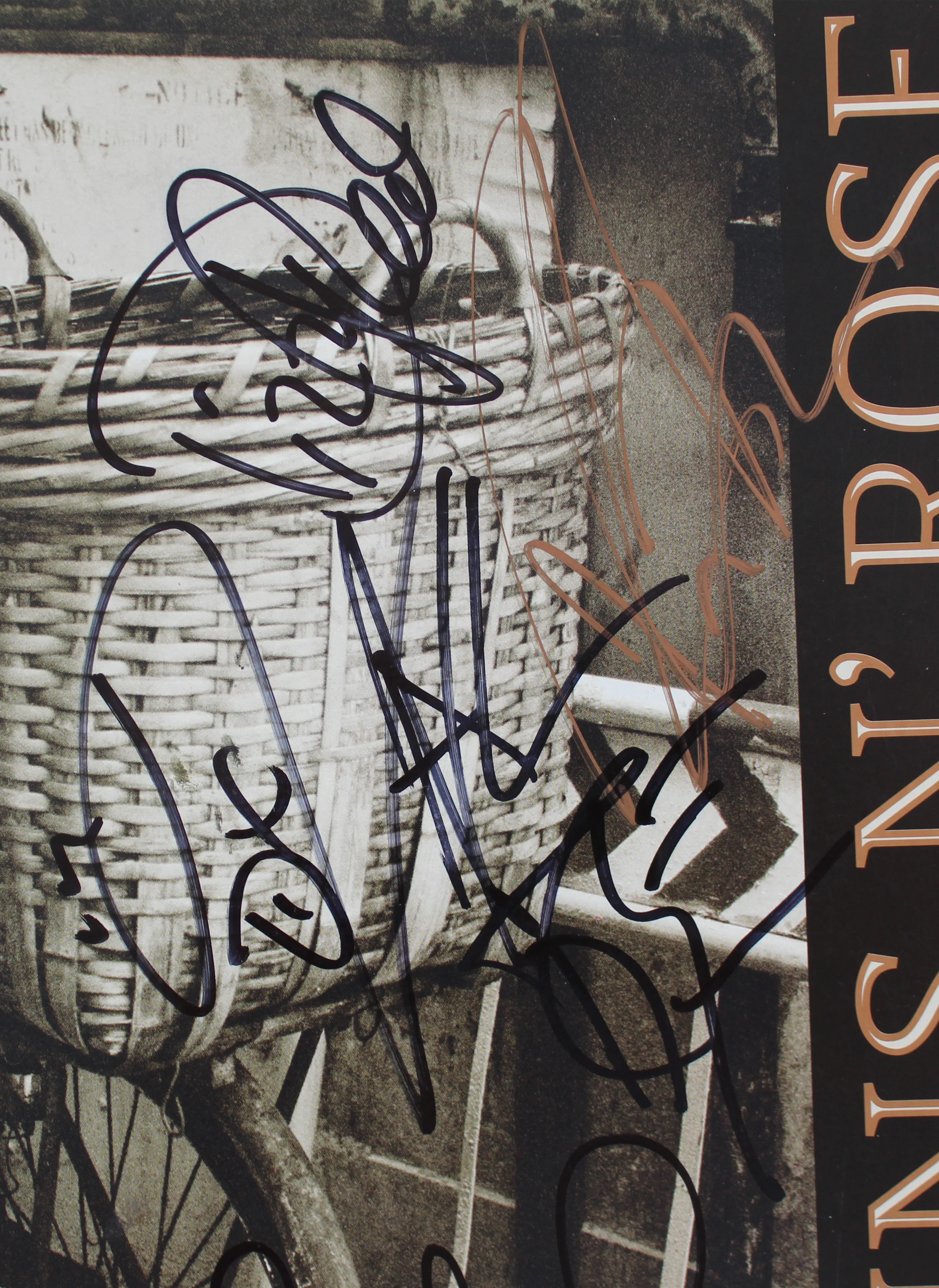 Guns N' Roses (6) Axl Rose +5 Signed Chinese Democracy Album Cover BAS #AB77693 - Image 4