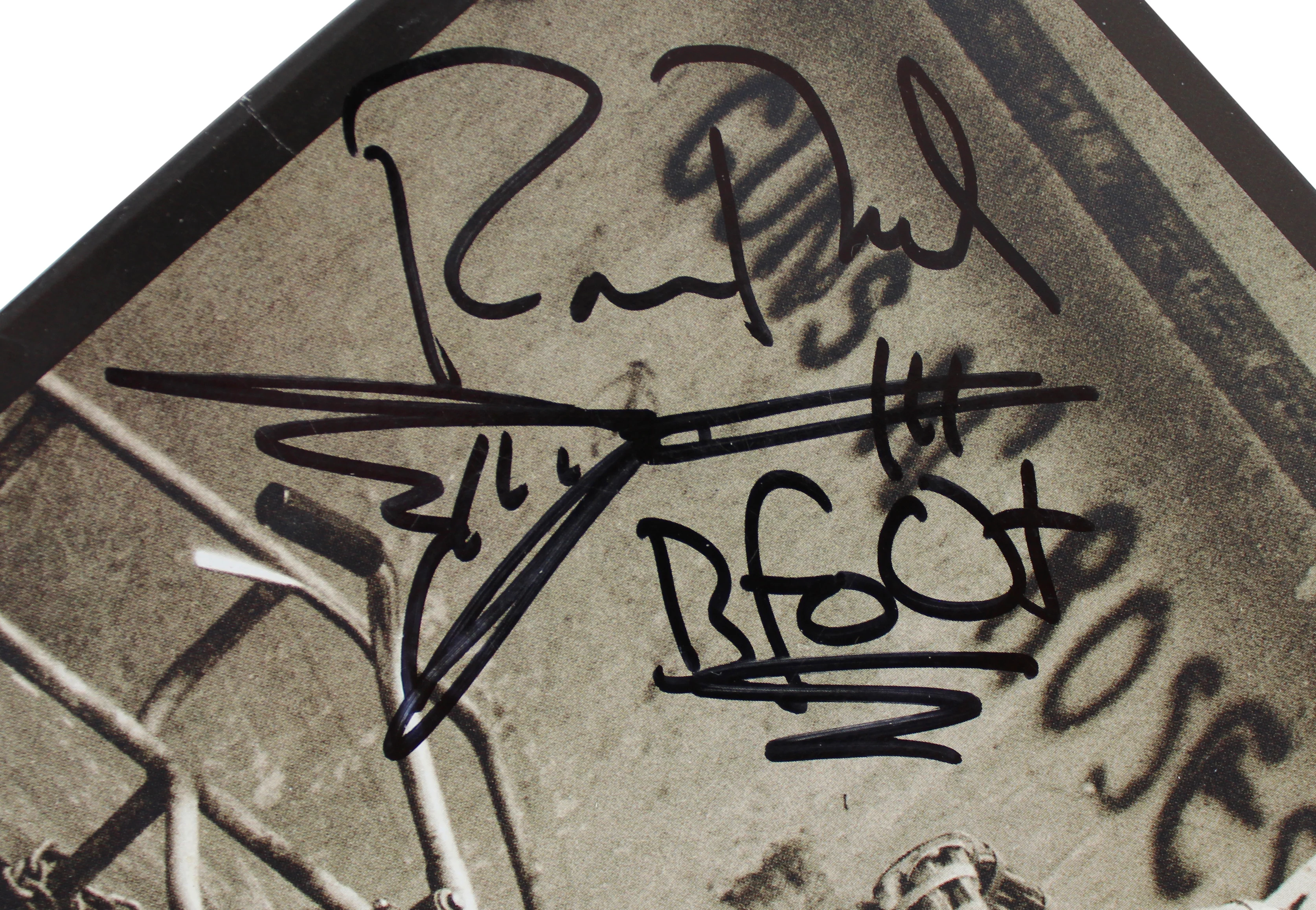 Guns N' Roses (6) Axl Rose +5 Signed Chinese Democracy Album Cover BAS #AB77693 - Image 5