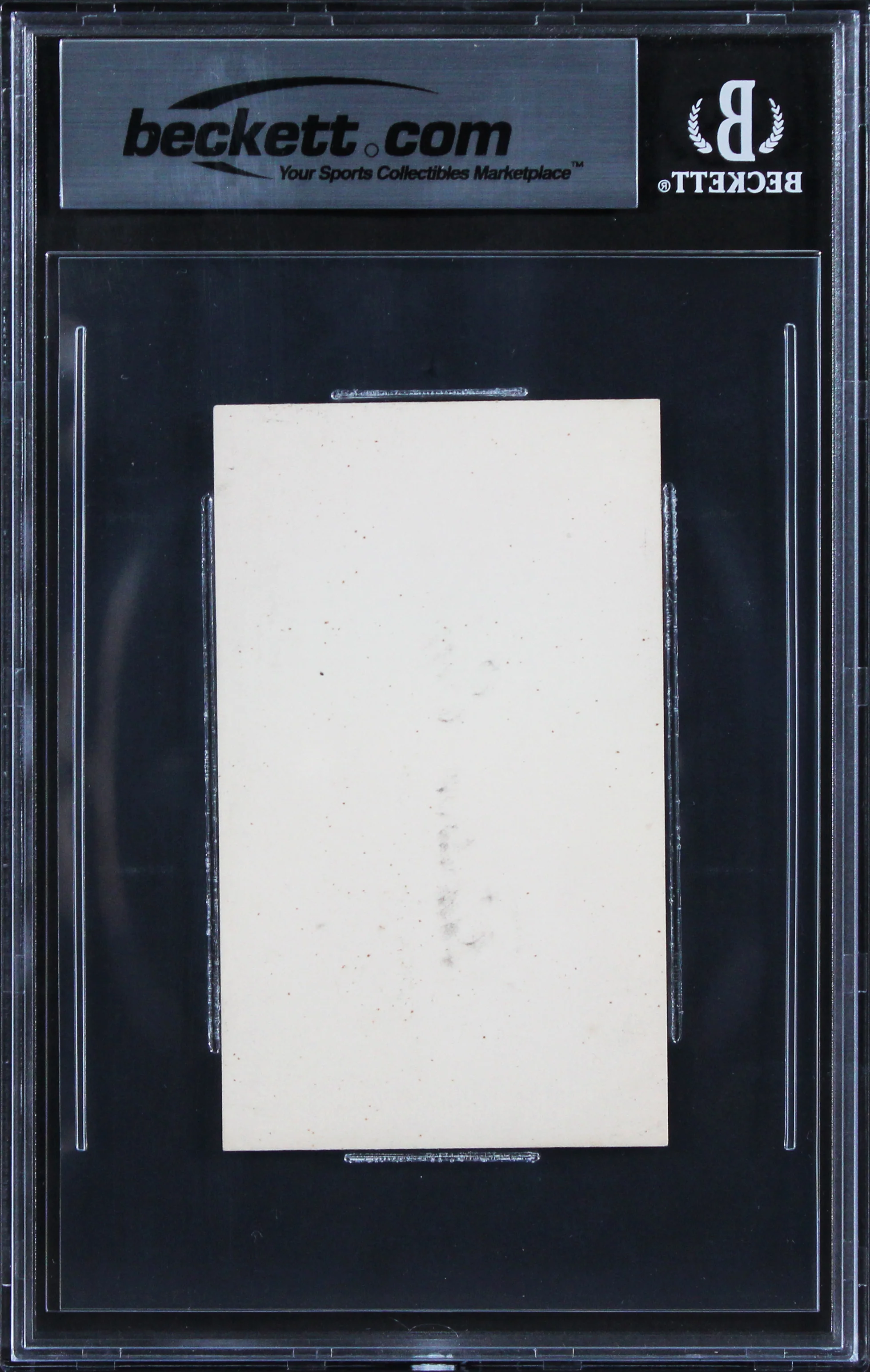 Gustave Eiffel Authentic Signed 2.35x3.85 Handwritten Calling Card BAS Slabbed - Image 3