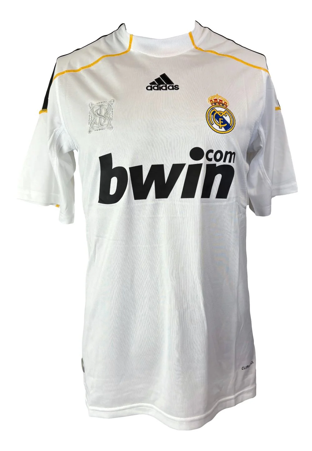 Guti Hernandez Signed Real Madrid Adidas Soccer Jersey BAS - Image 3