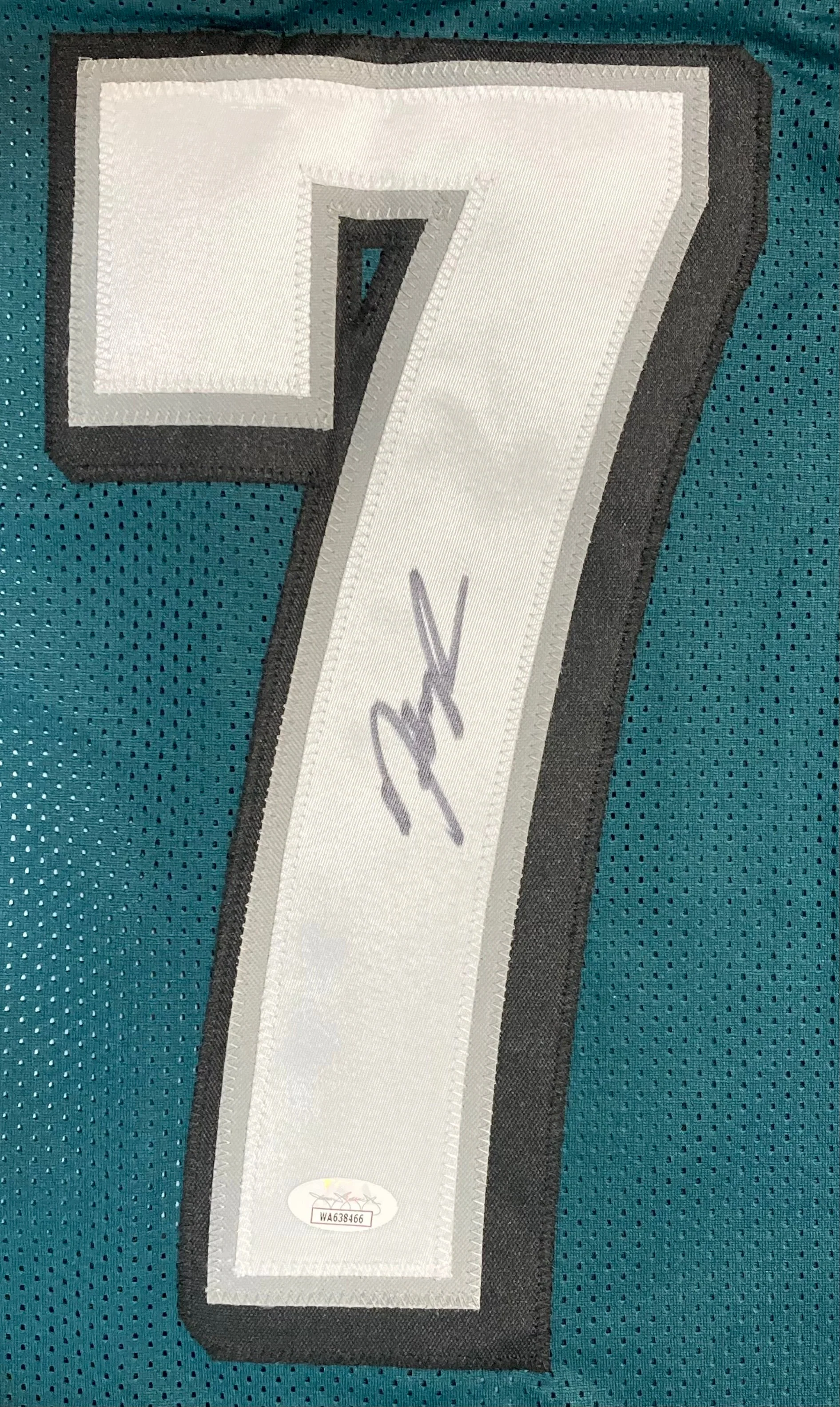 Haason Reddick Signed Custom Green Pro-Style Football Jersey JSA ITP - Image 3