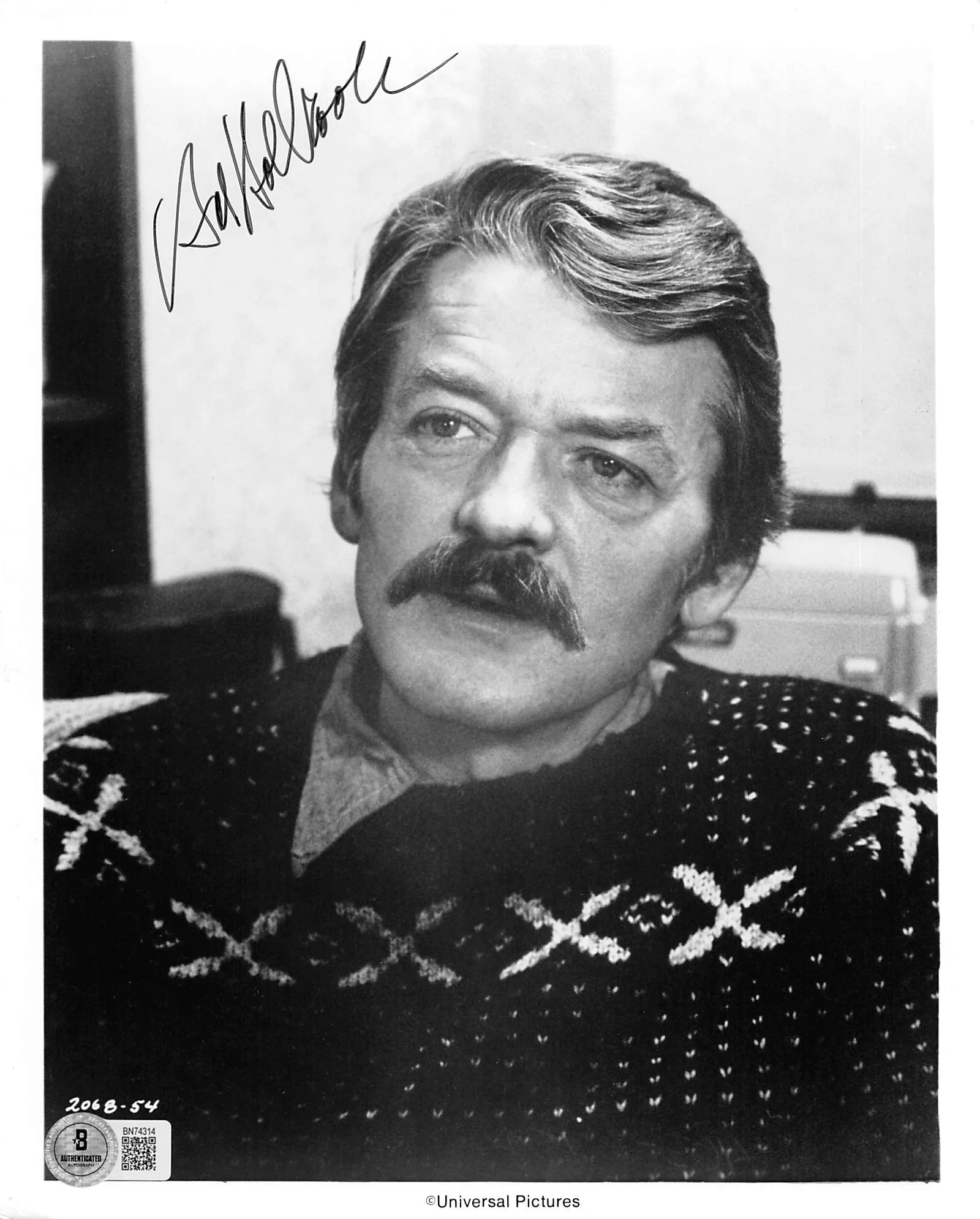 Hal Holbrook The Girl from Petrovka Authentic Signed 8x10 Photo BAS #BN74314 - Image 2