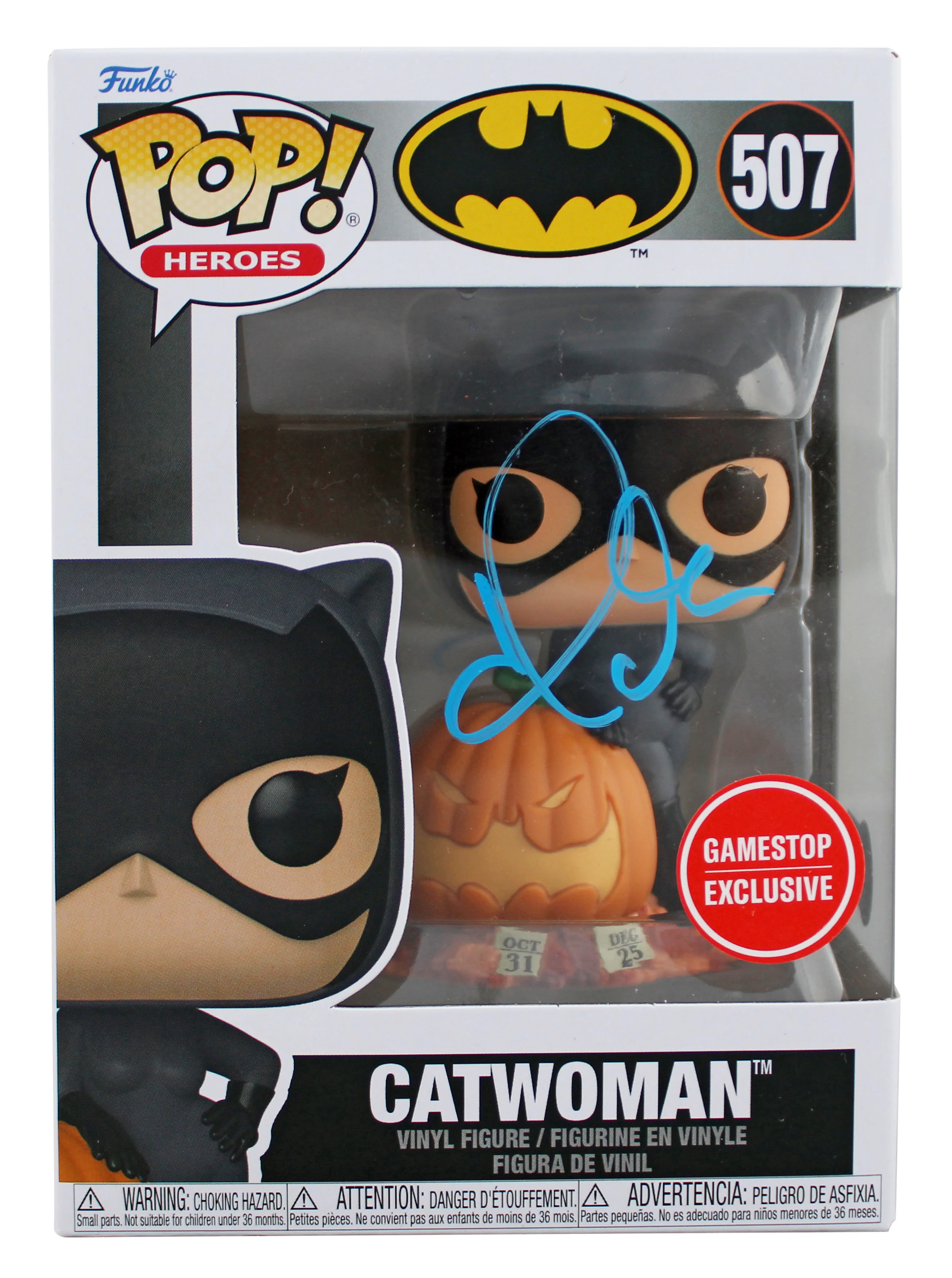 Halle Berry Catwoman Authentic Signed #507 Funko Pop Vinyl Figure BAS #BP01973 - Image 2