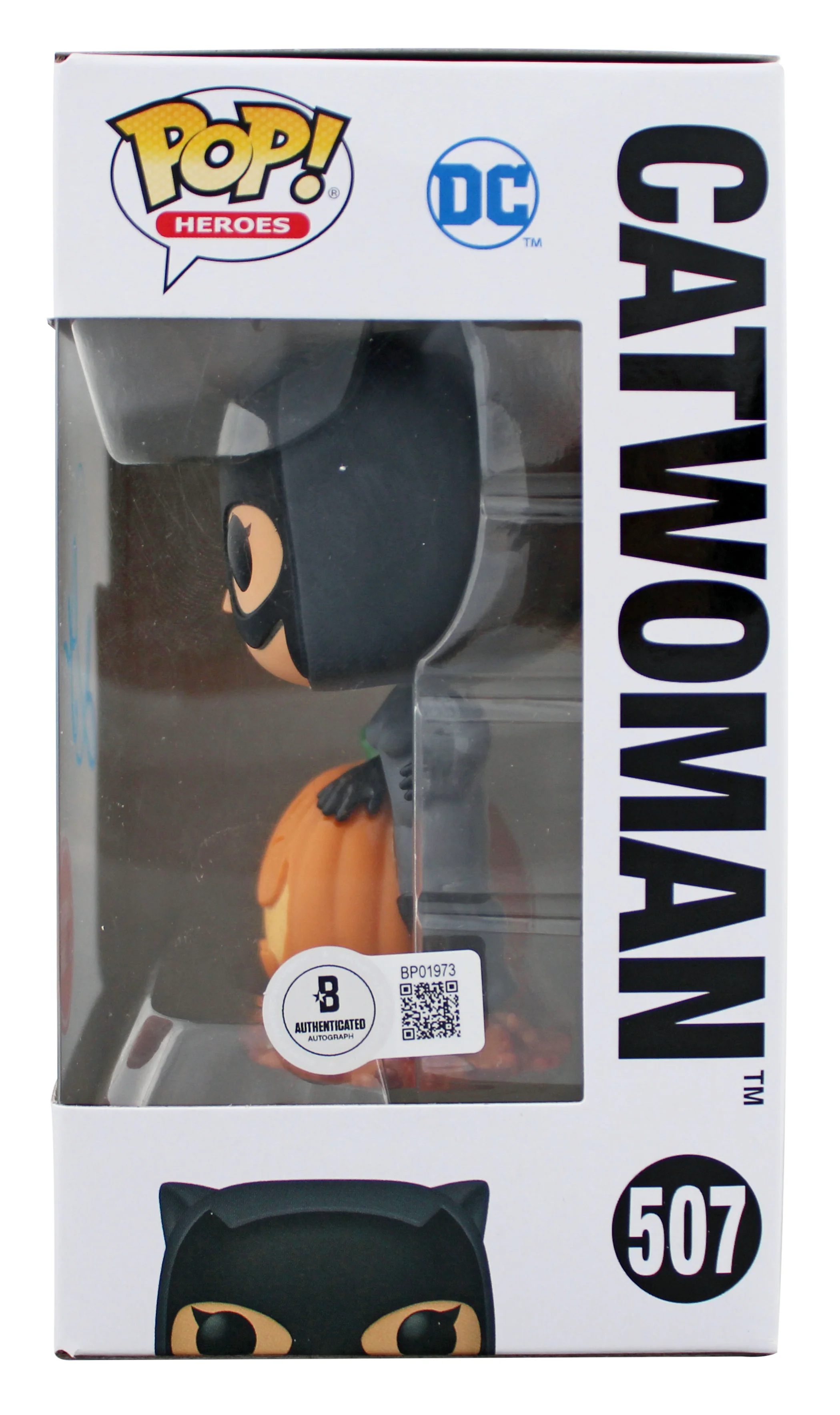 Halle Berry Catwoman Authentic Signed #507 Funko Pop Vinyl Figure BAS #BP01973 - Image 4