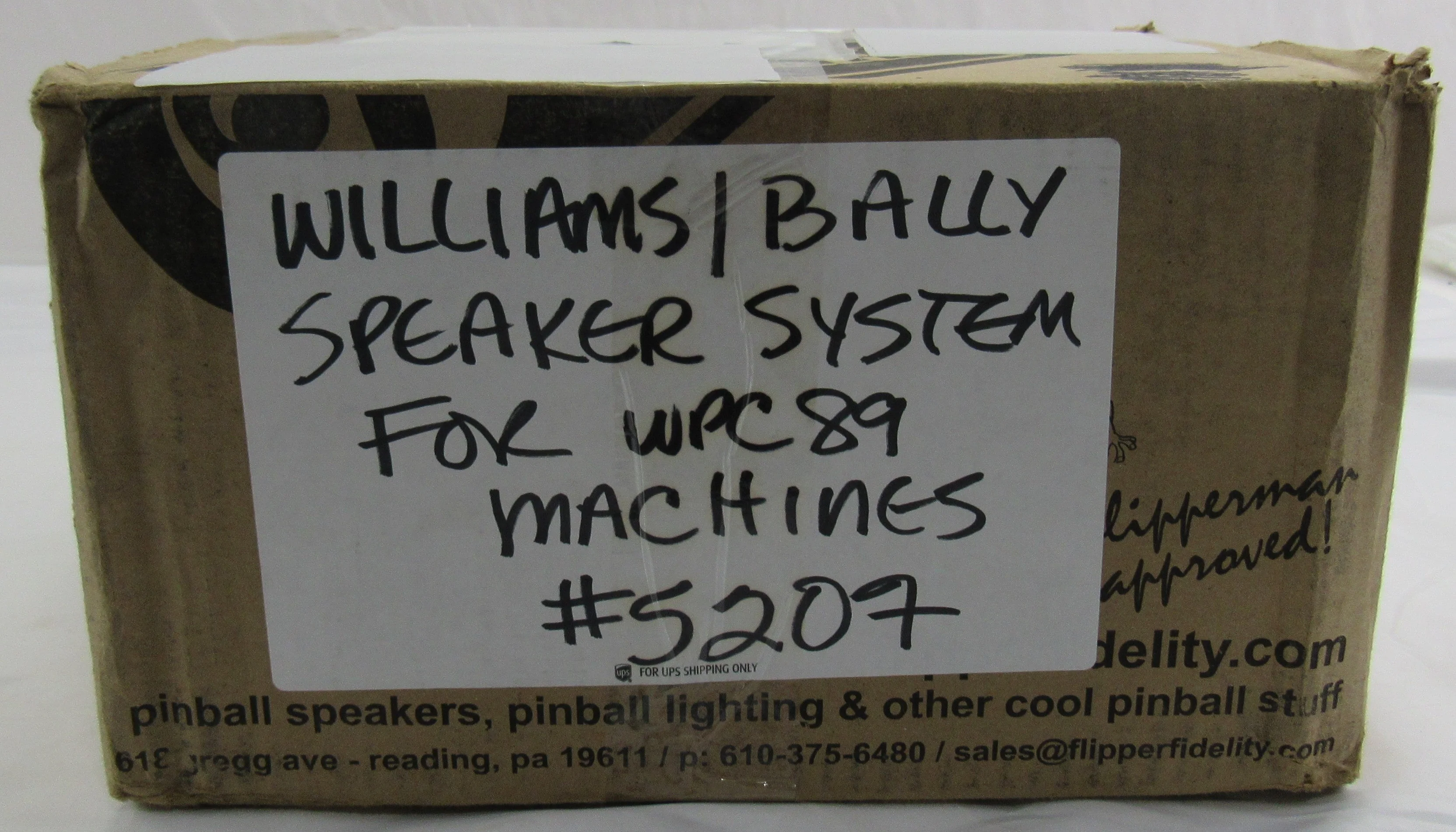 Williams/Bally Speaker System Pinball WPC89 Machine Sealed Box #5207