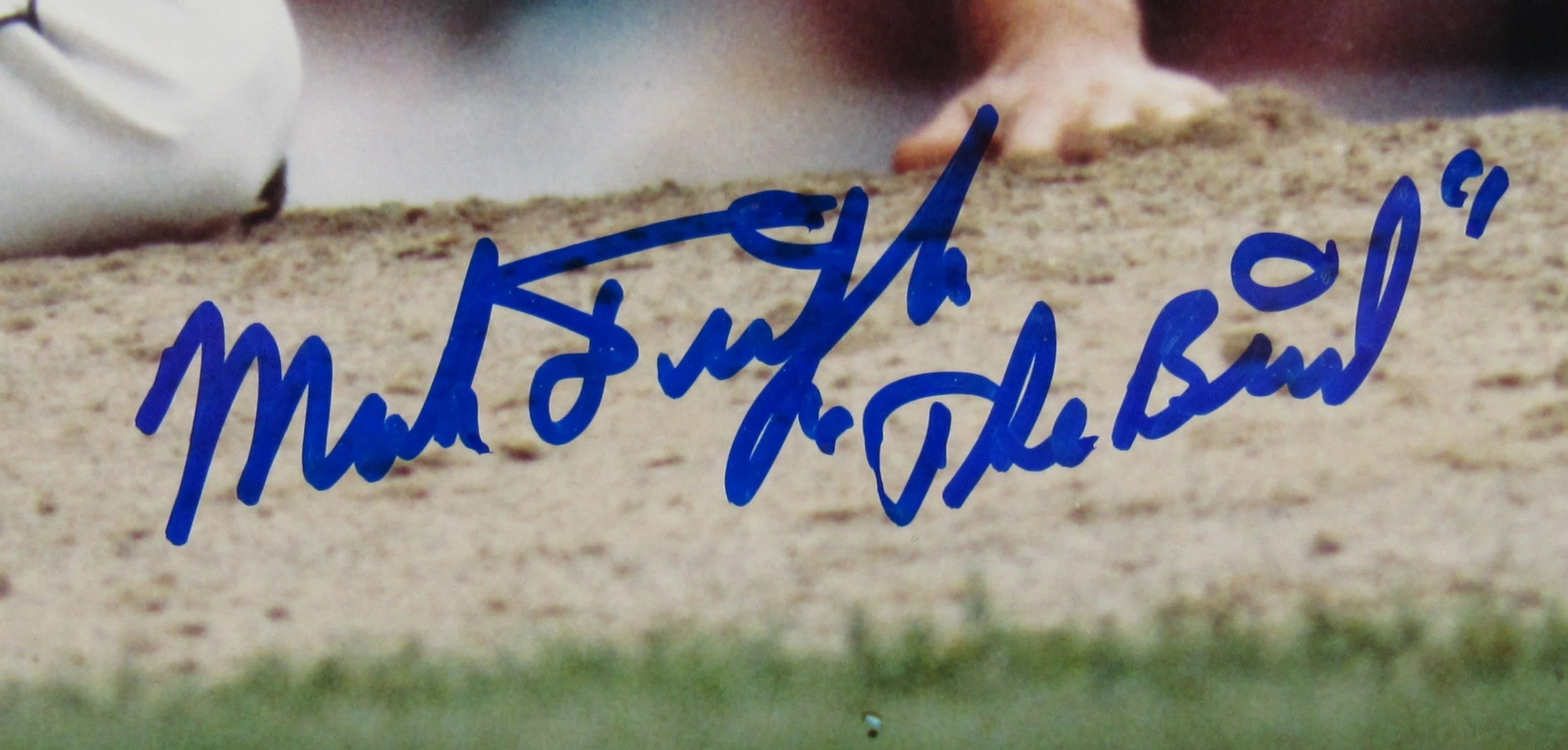 Mark Fidrych Signed Auto 8x10 Photo JSA CM07371 Inscribed "The Bird" - Image 2