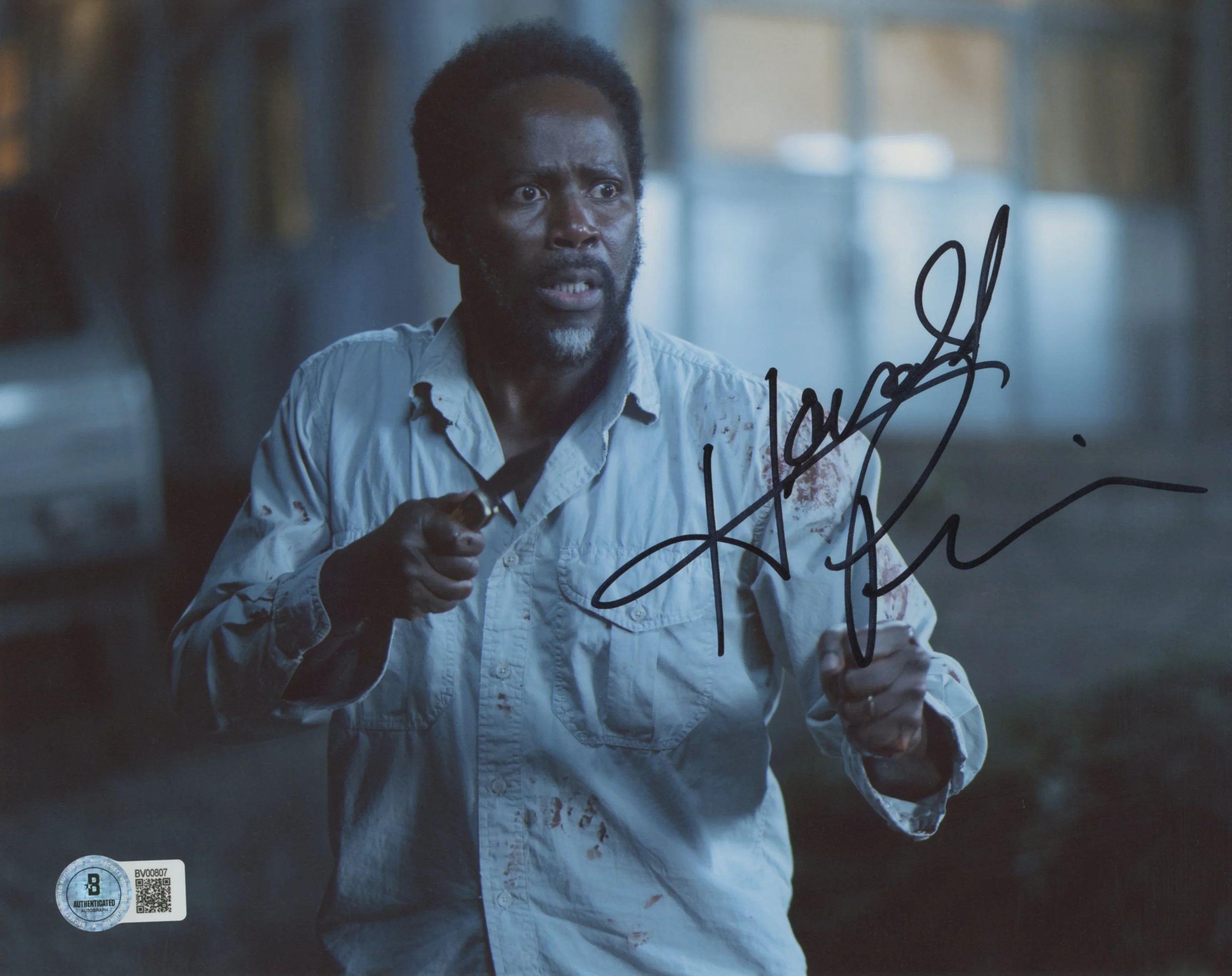 Harold Perrineau From Authentic Signed 8x10 Photo Autographed BAS #BV00807 - Image 2