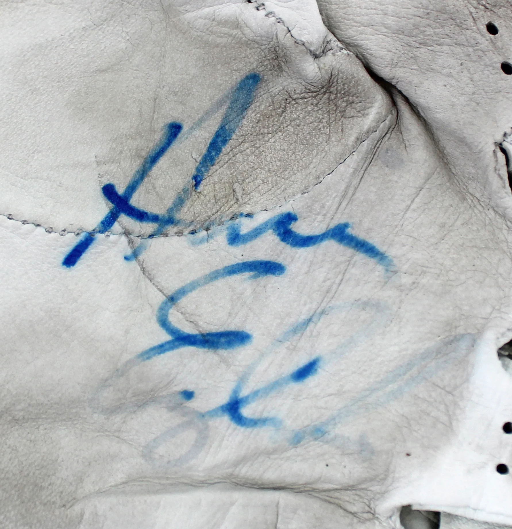 Harris English Authentic Signed Match Worn White Titleist Glove JSA #AX48193 - Image 3