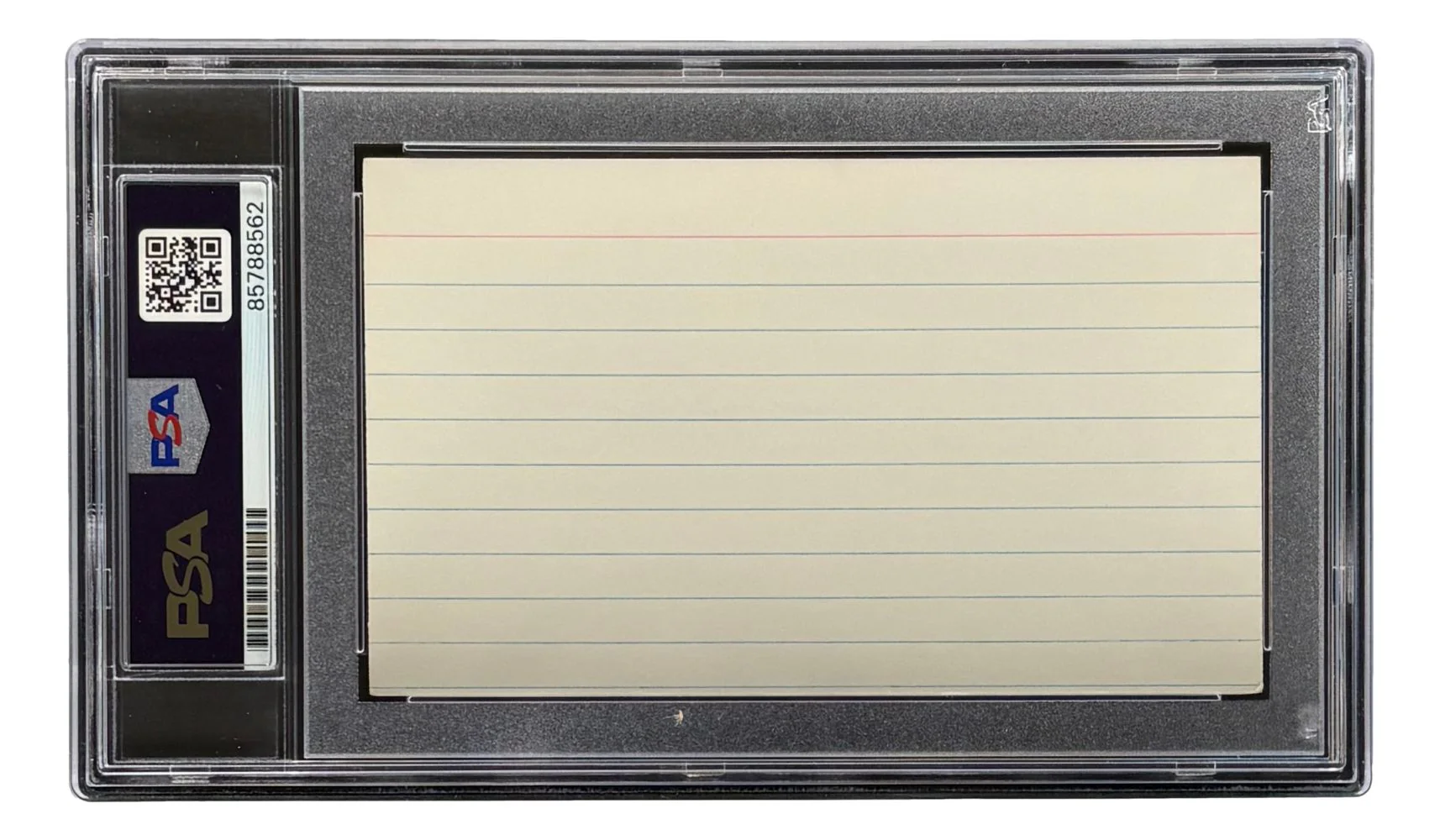 Harry Hooper Boston Red Sox Signed Index Card PSA/DNA - Image 2