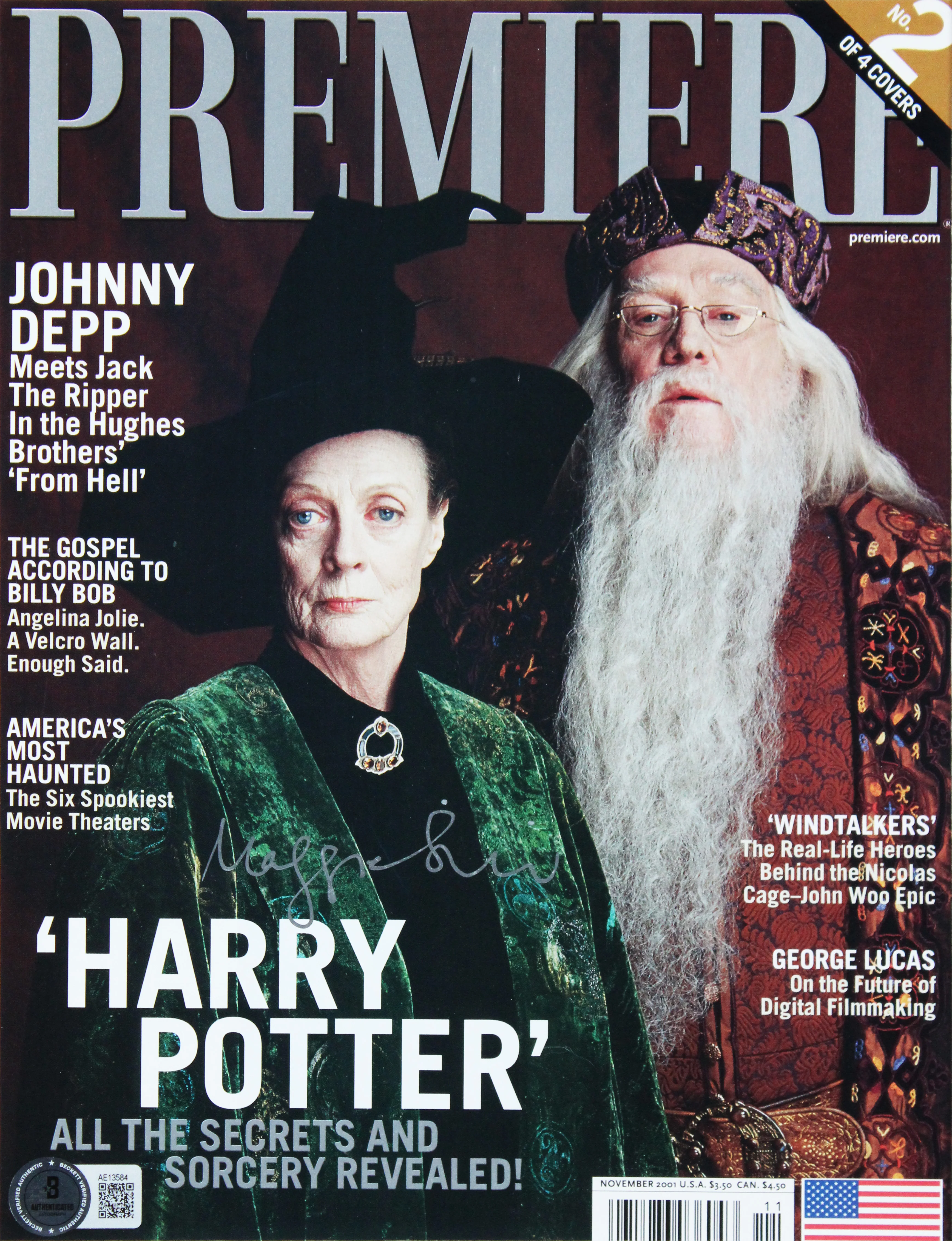 Harry Potter (3) Radcliffe, Smith & Harris Signed Framed Display BAS #AE13584 - Image 3