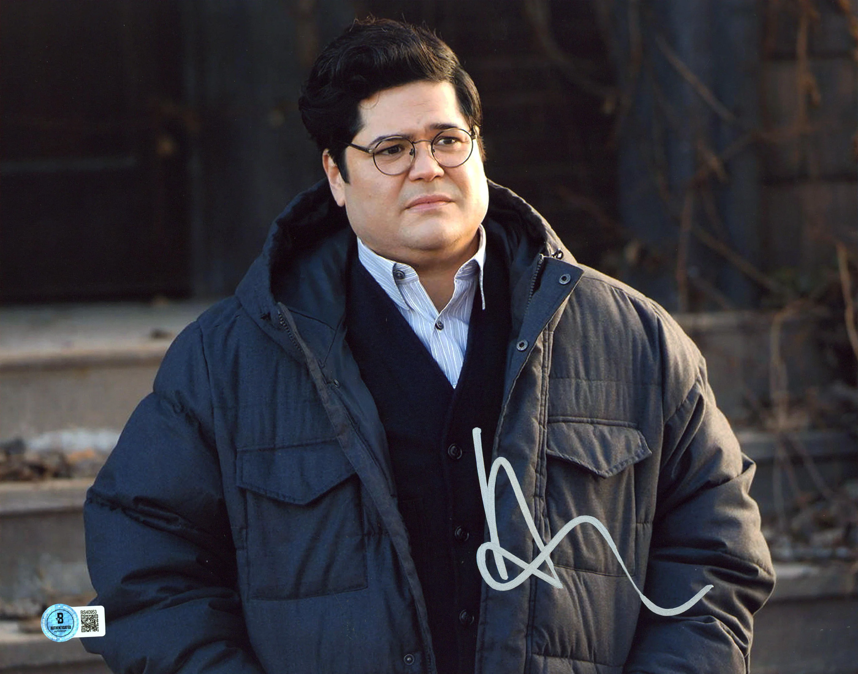 Harvey Guillen What We Do In The Shadows Signed 11x14 Photo BAS #BS40953