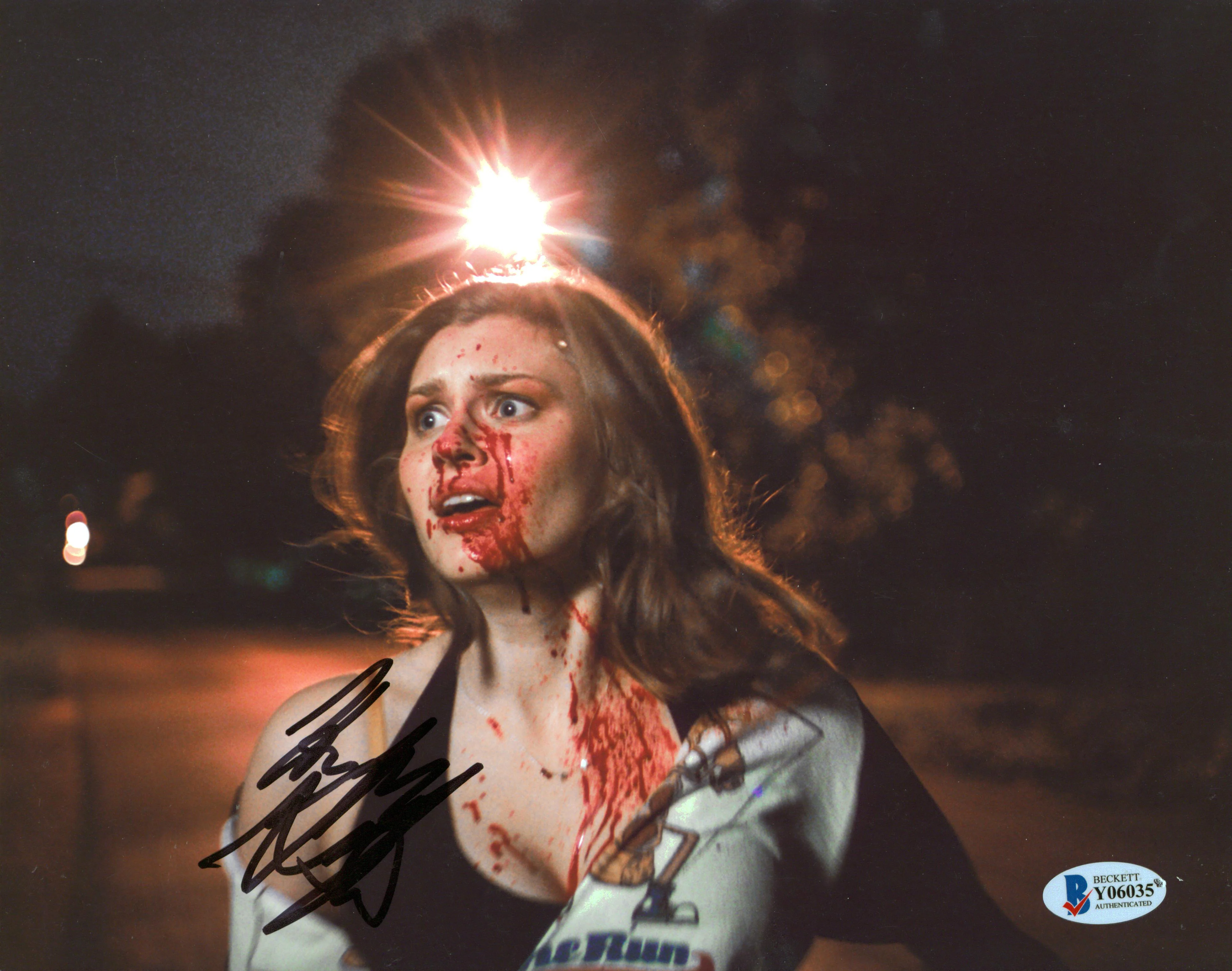 Hayley Griffith The Mysteries of Laura Authentic Signed 8x10 Photo BAS #Y06035 - Image 2
