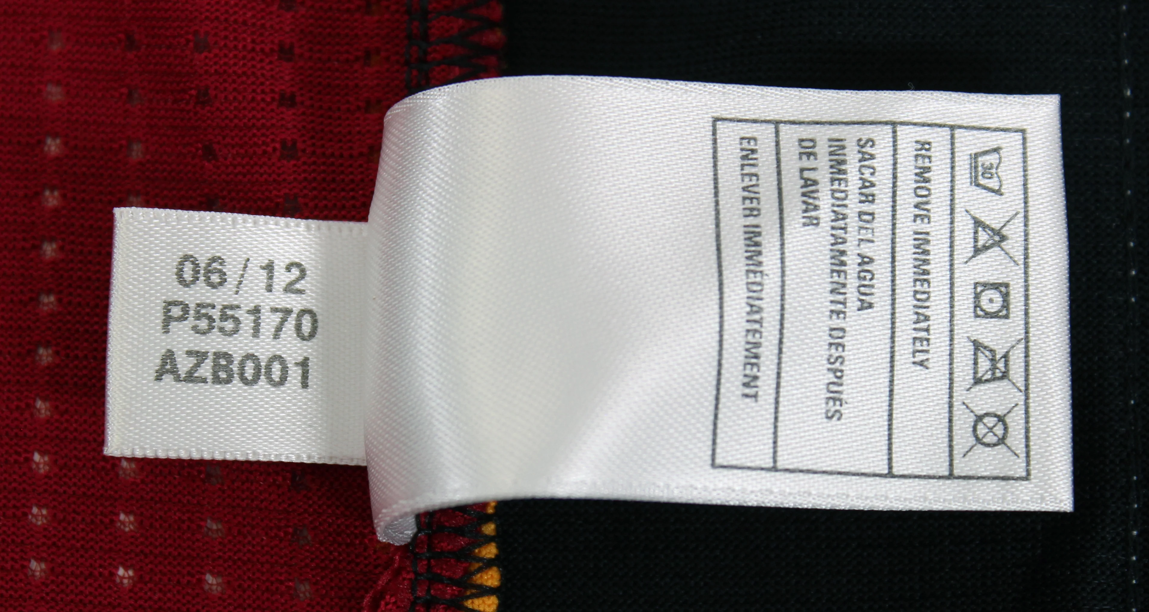 Heat Dwyane Wade 2012 China Preseason Tour Game Worn Red Adidas Jersey NBA LOA - Image 10