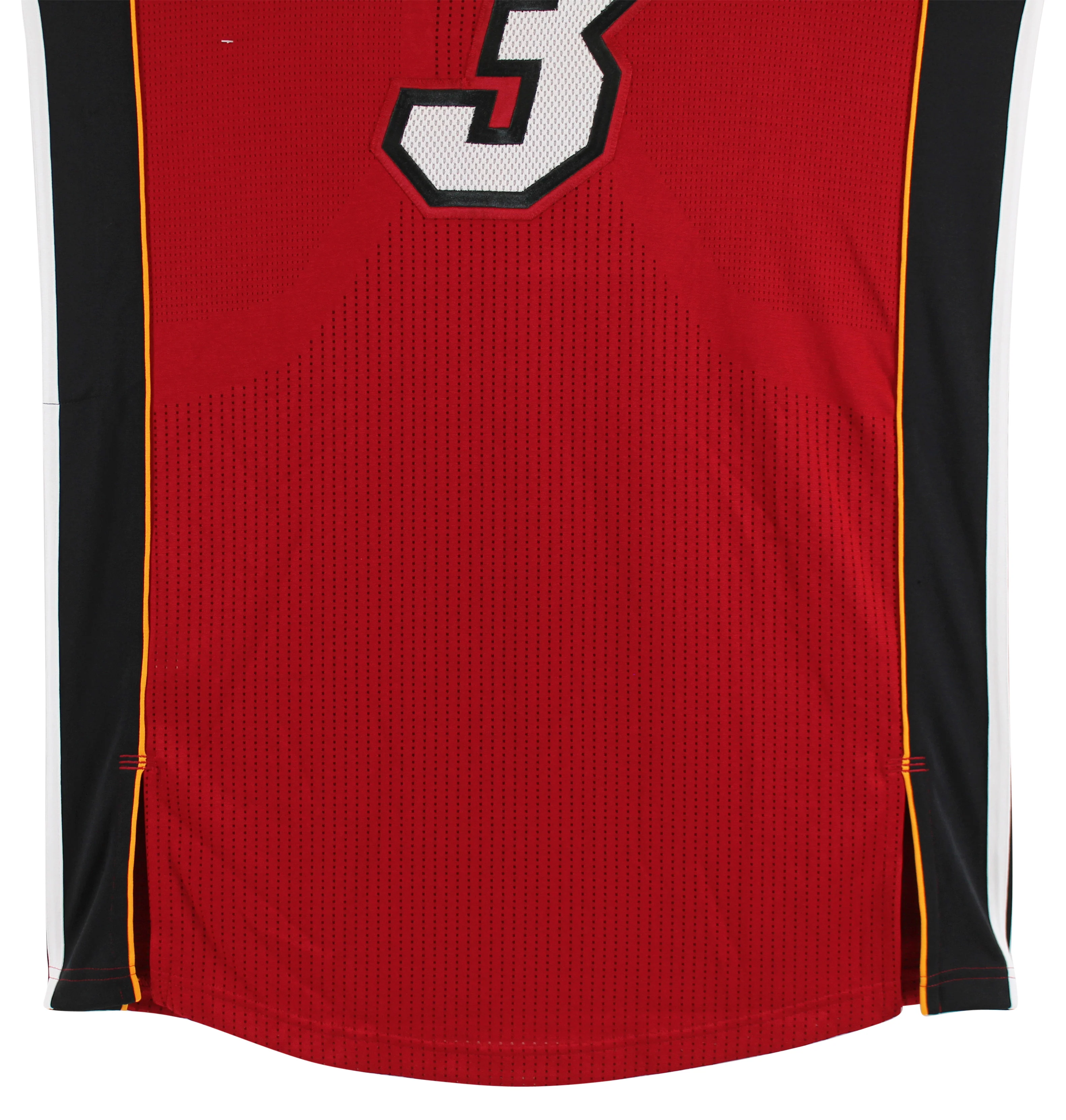 Heat Dwyane Wade 2012 China Preseason Tour Game Worn Red Adidas Jersey NBA LOA - Image 8