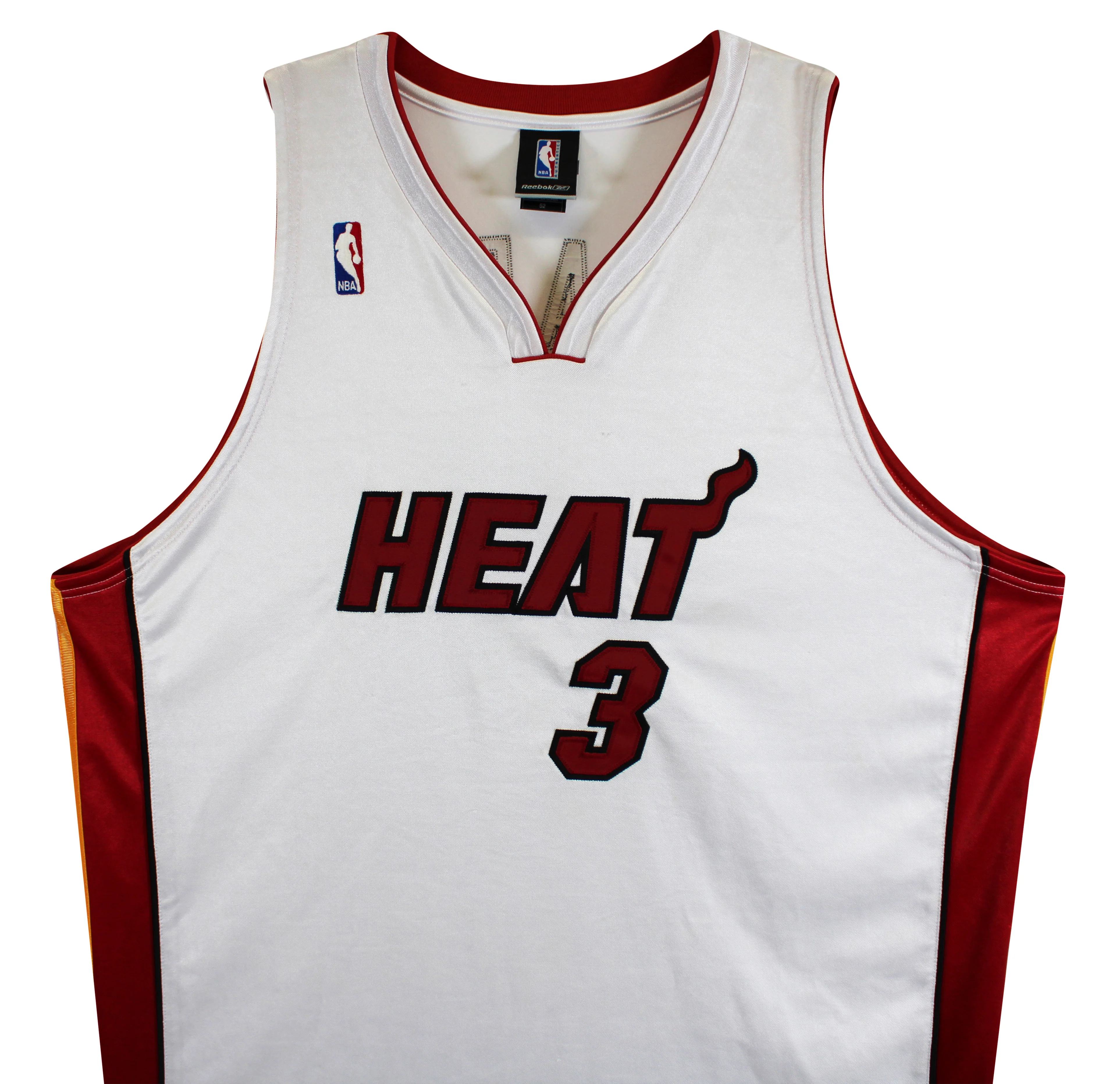 Heat Dwyane Wade Authentic Signed White Reebok Authentic Jersey PSA/DNA #AH77326 - Image 7