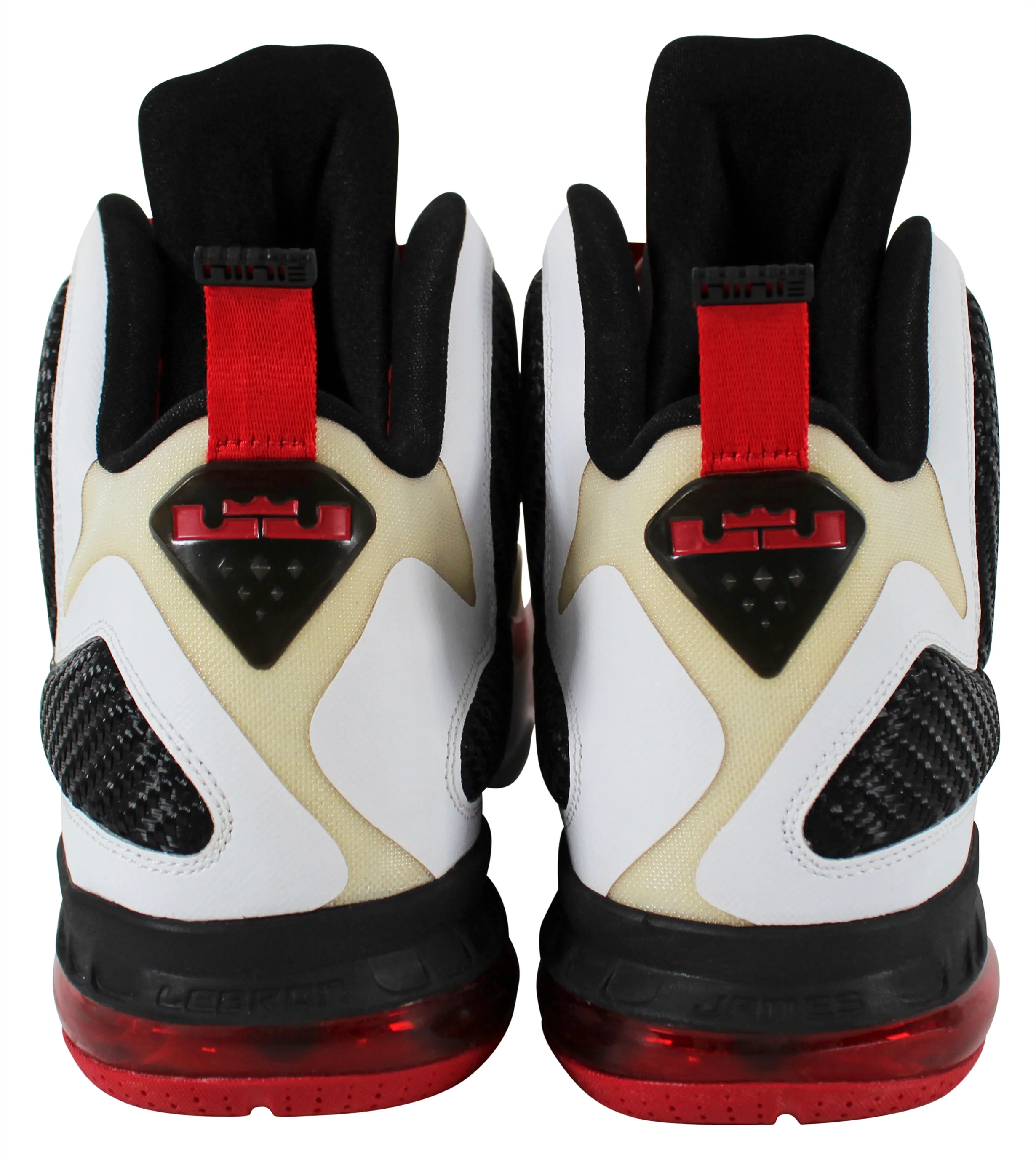 Heat LeBron James 2012 Game Worn Nike LeBron IX Size 16 Shoes RGU LOA - Image 7
