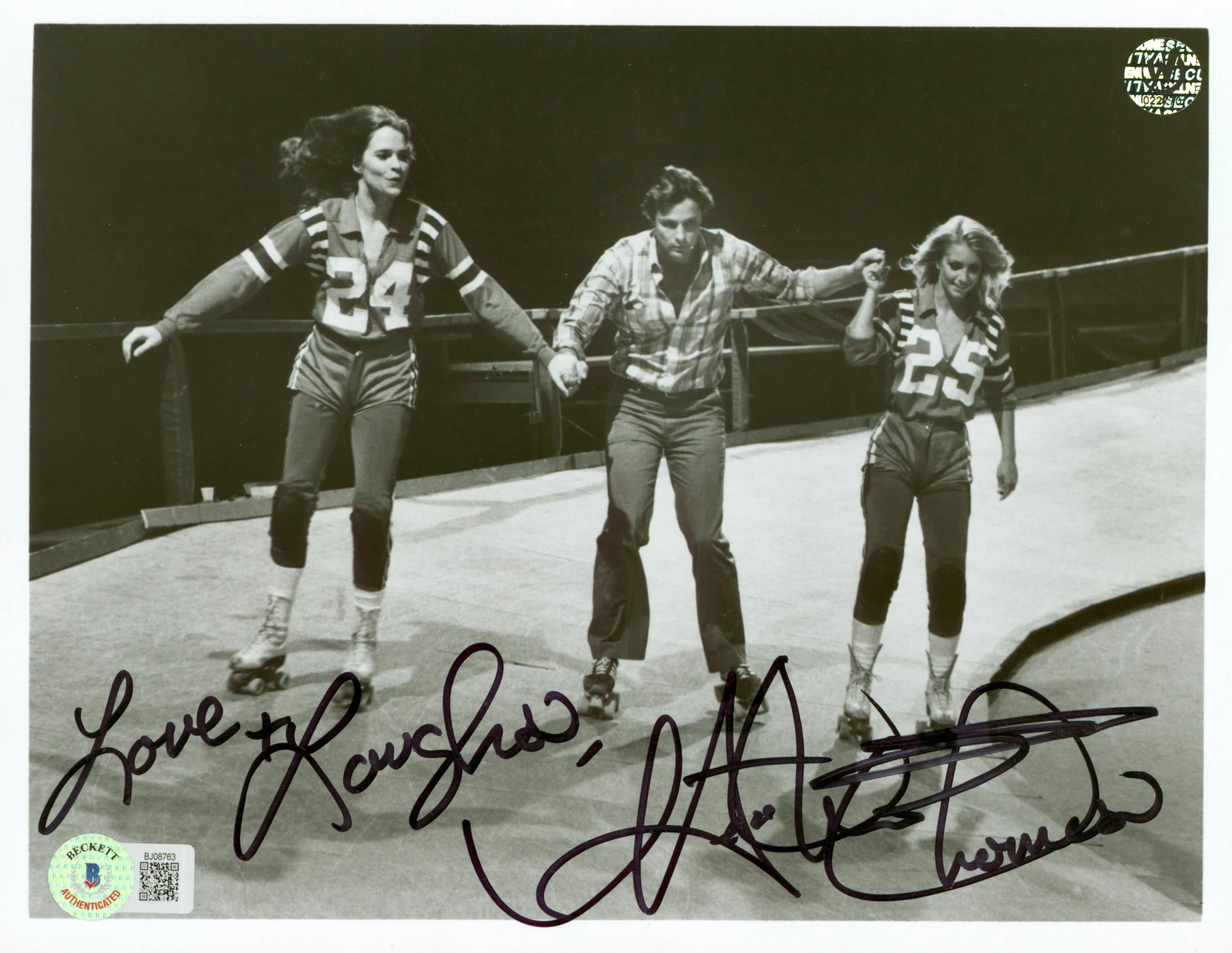 Heather Thomas The Fall Guy "Love & Laughs" Signed 9x7 Photo BAS #BJ08763 - Image 2