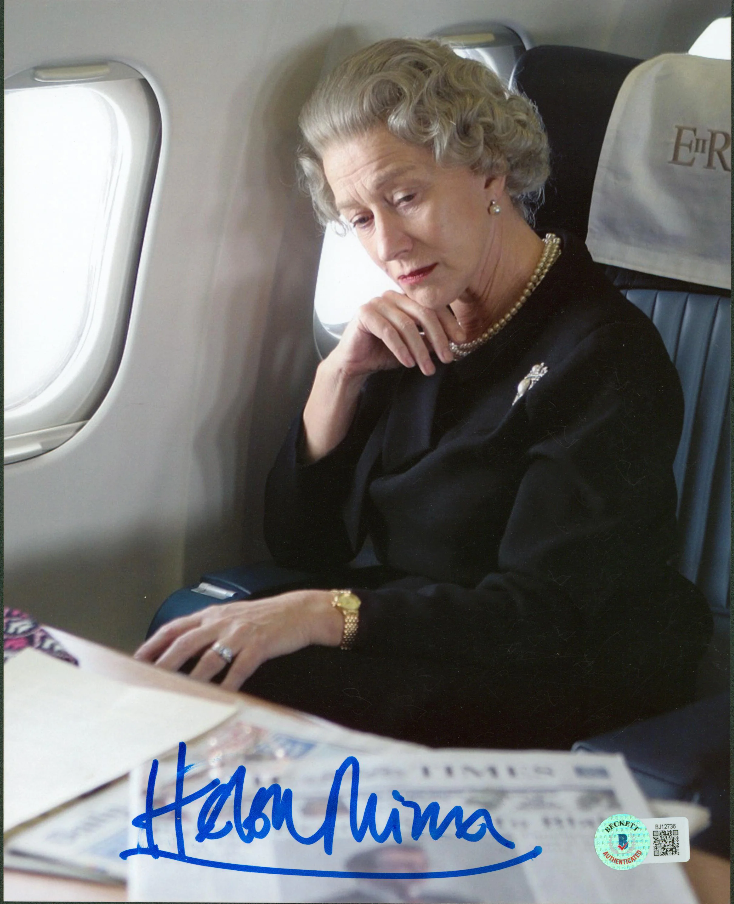 Helen Mirren The Crown Authentic Signed 8x10 Photo Autographed BAS #BJ12736 - Image 2