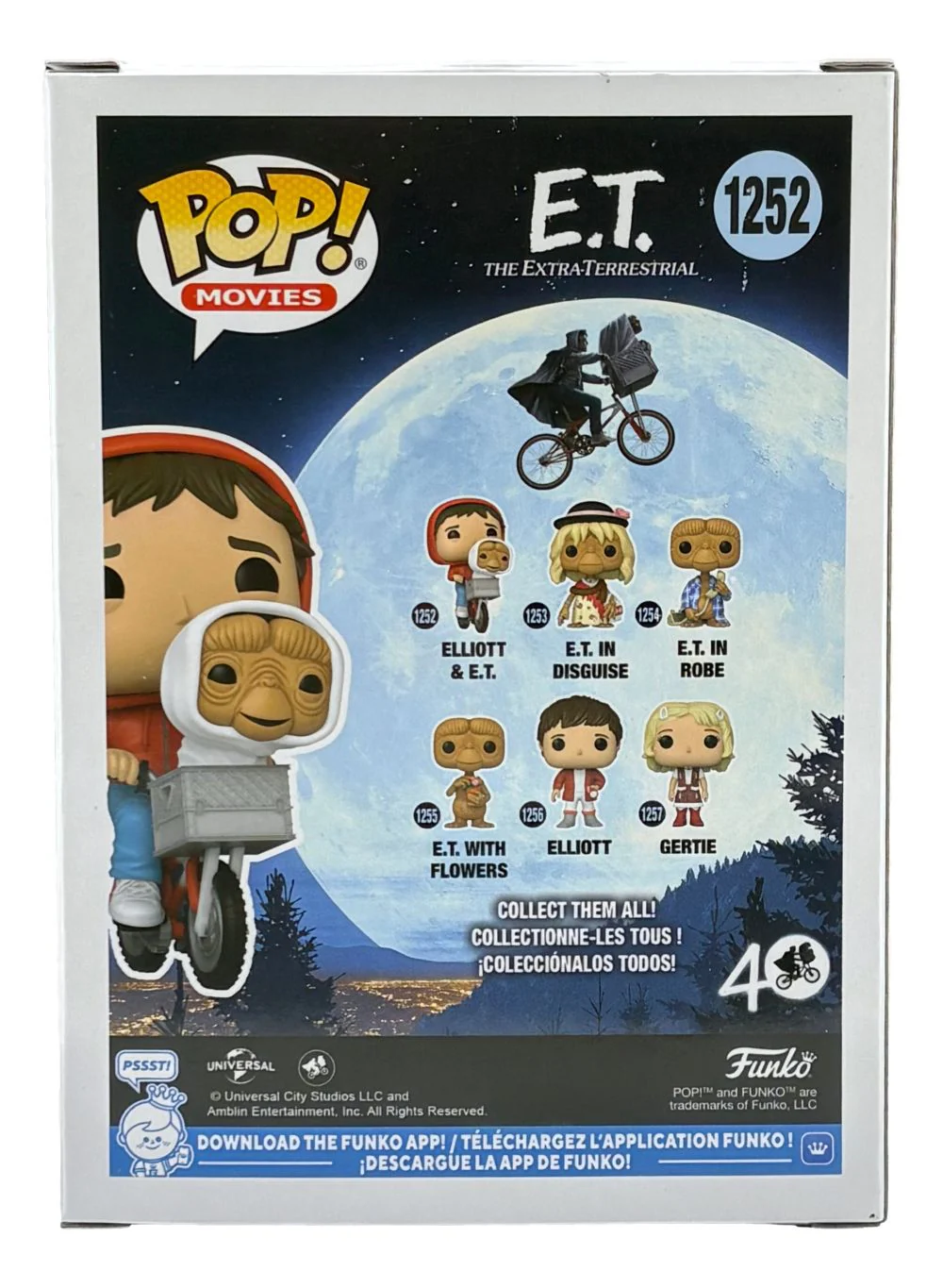 Henry Thomas Signed ET Funko Pop #1252 JSA - Image 3