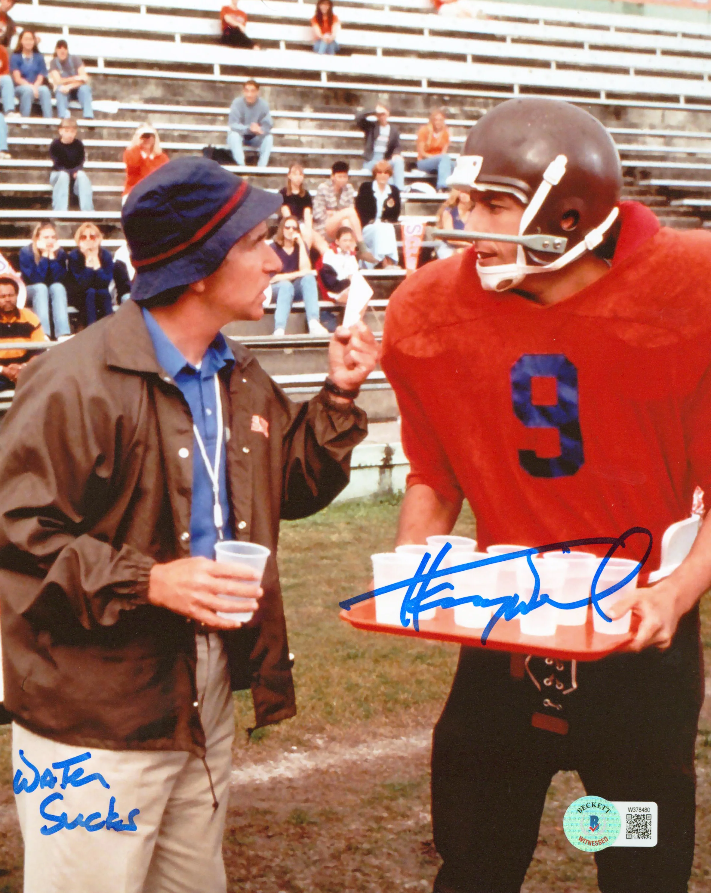 Henry Winkler The Waterboy "Water Sucks" Signed 8x10 Photo Autographed BAS - Image 2