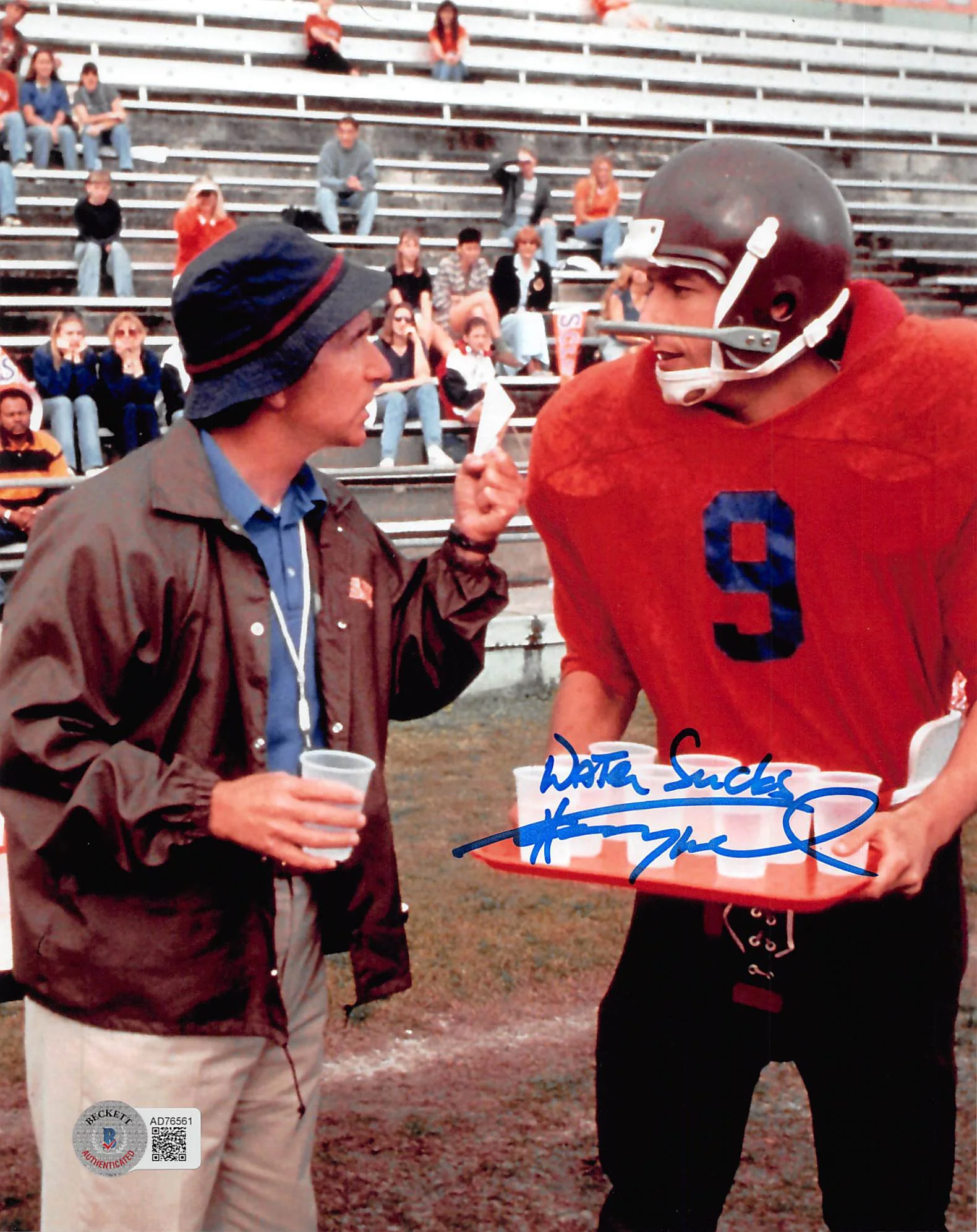 Henry Winkler The Waterboy "Water Sucks" Signed 8x10 Photo Autographed BAS - Image 3