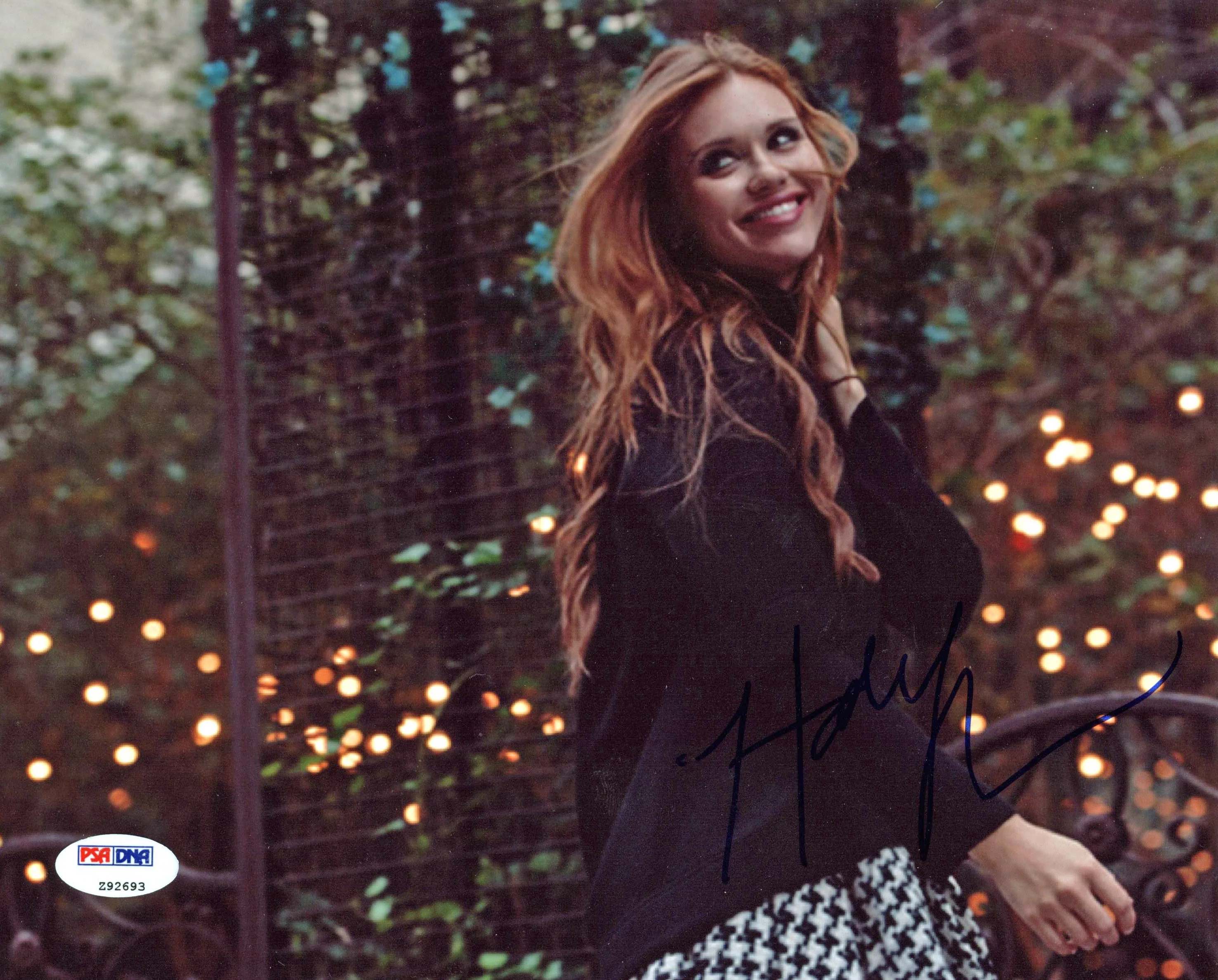 Holland Roden Teen Wolf Authentic Signed 8X10 Photo Autographed PSA/DNA #Z92693