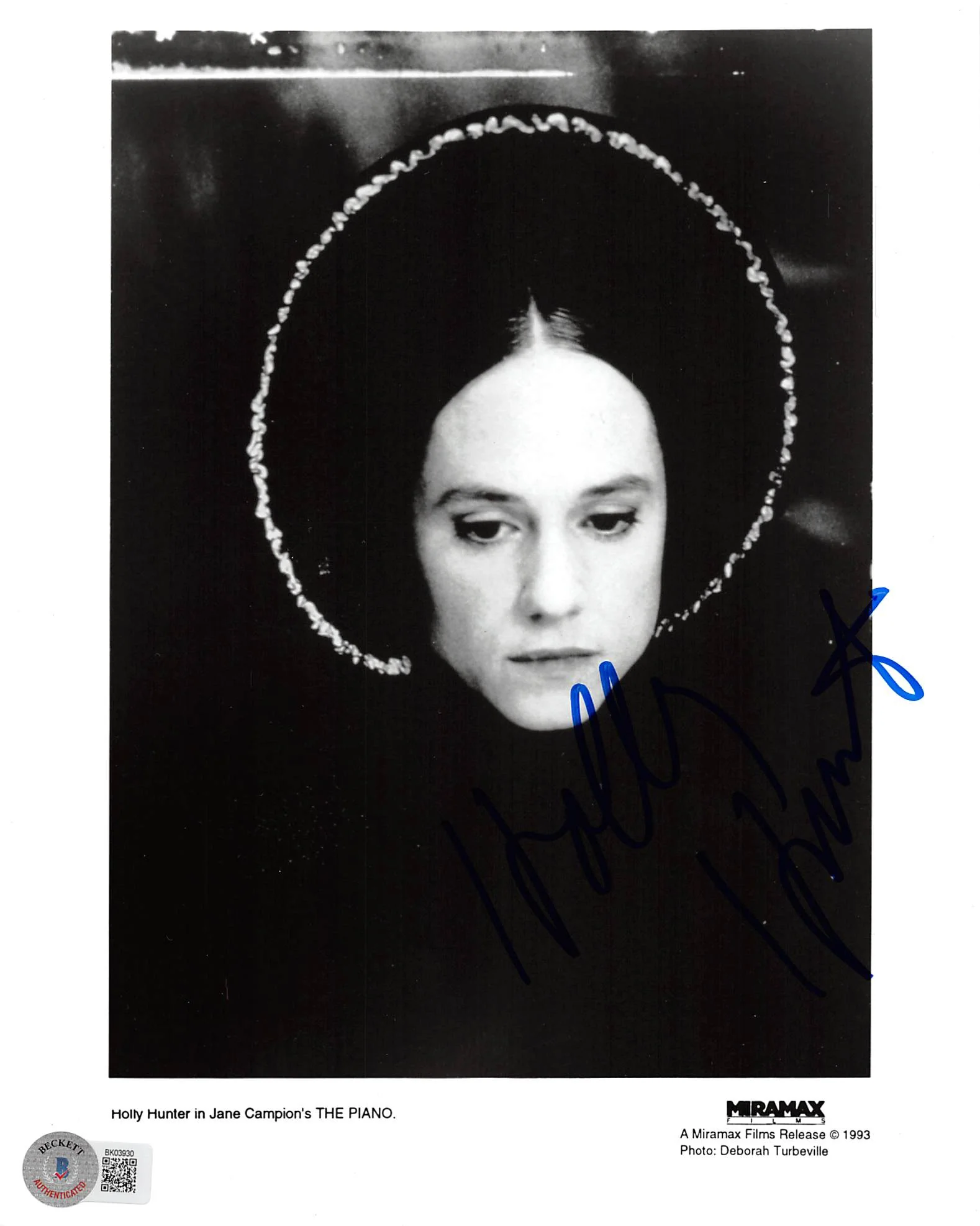 Holly Hunter The Piano Authentic Signed 8x10 Photo Autographed BAS #BK03930 - Image 2