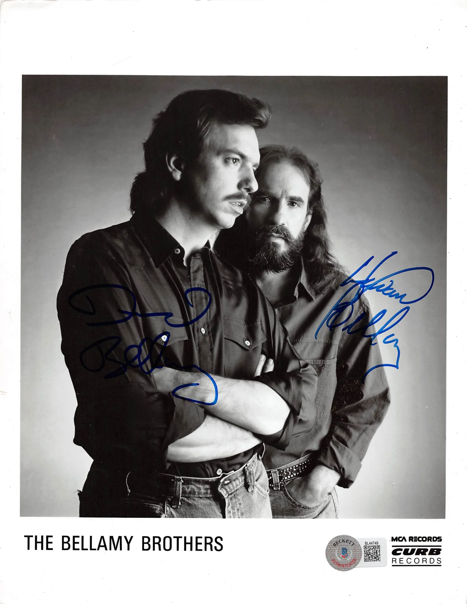 Howard Bellamy & David Bellamy Authentic Signed 8x10 Photo BAS #BL44749