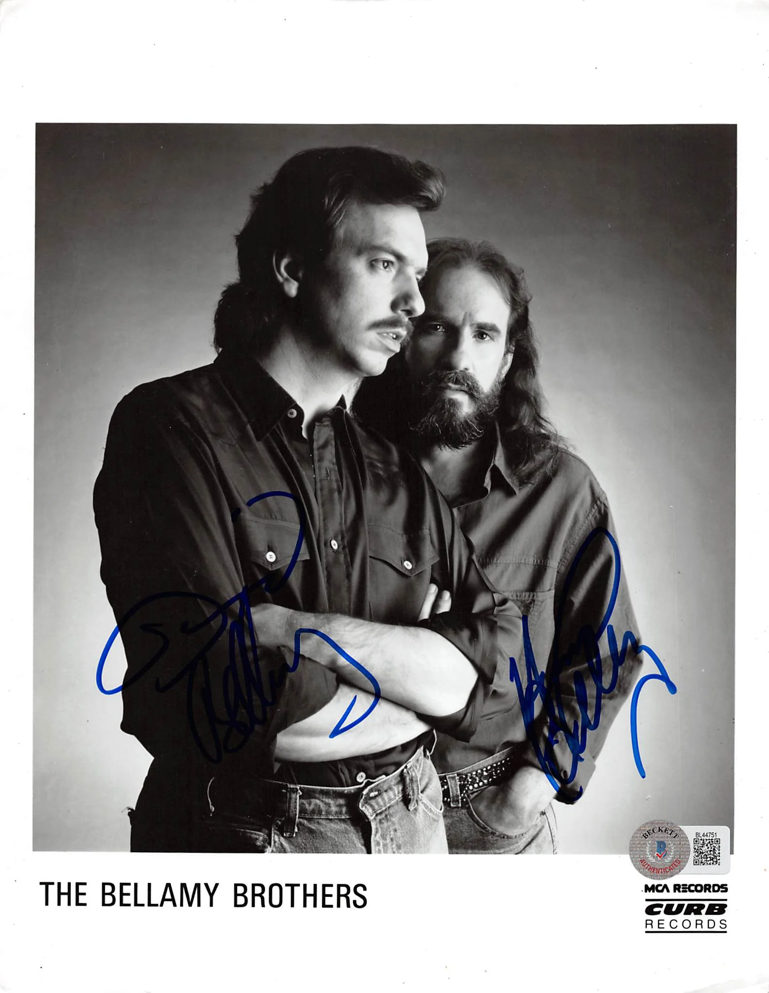 Howard Bellamy & David Bellamy Authentic Signed 8x10 Photo BAS #BL44751 - Image 2