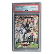 Howie Long Signed Raiders 1992 Pro Line Profiles Trading Card PSA/DNA Gem MT 10 - Image 3