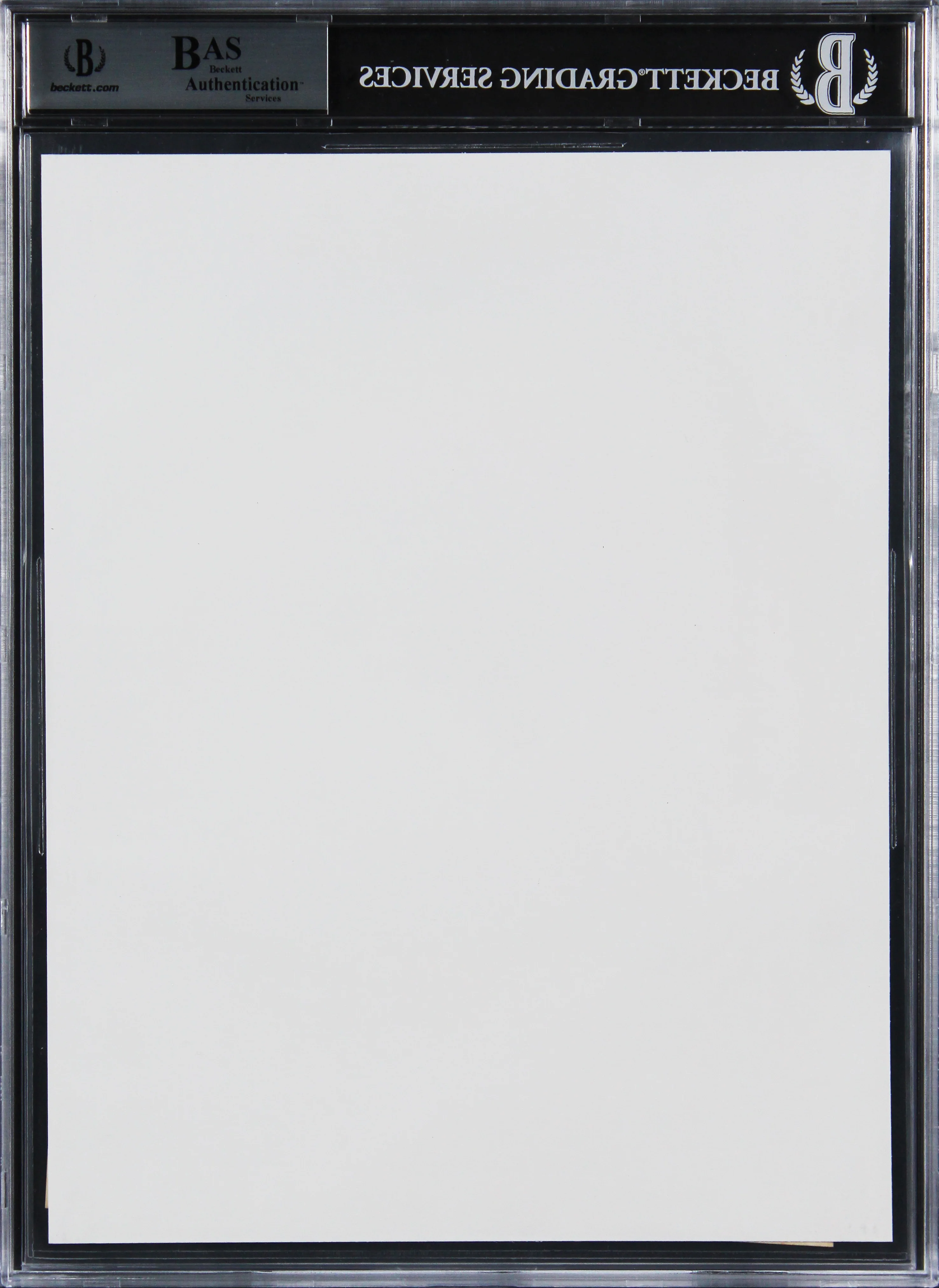 Hubert De Givenchy Authentic Signed 8x10 Black & White Photo BAS Slabbed - Image 4