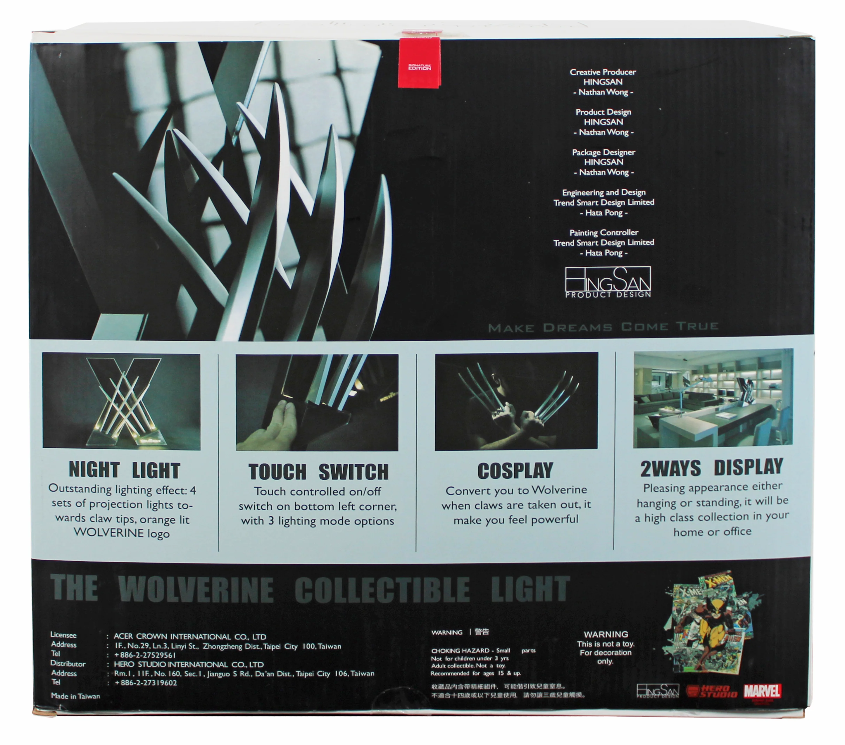 Hugh Jackman X-Men Wolverine Authentic Signed Prop Replica Claws Display BAS - Image 10