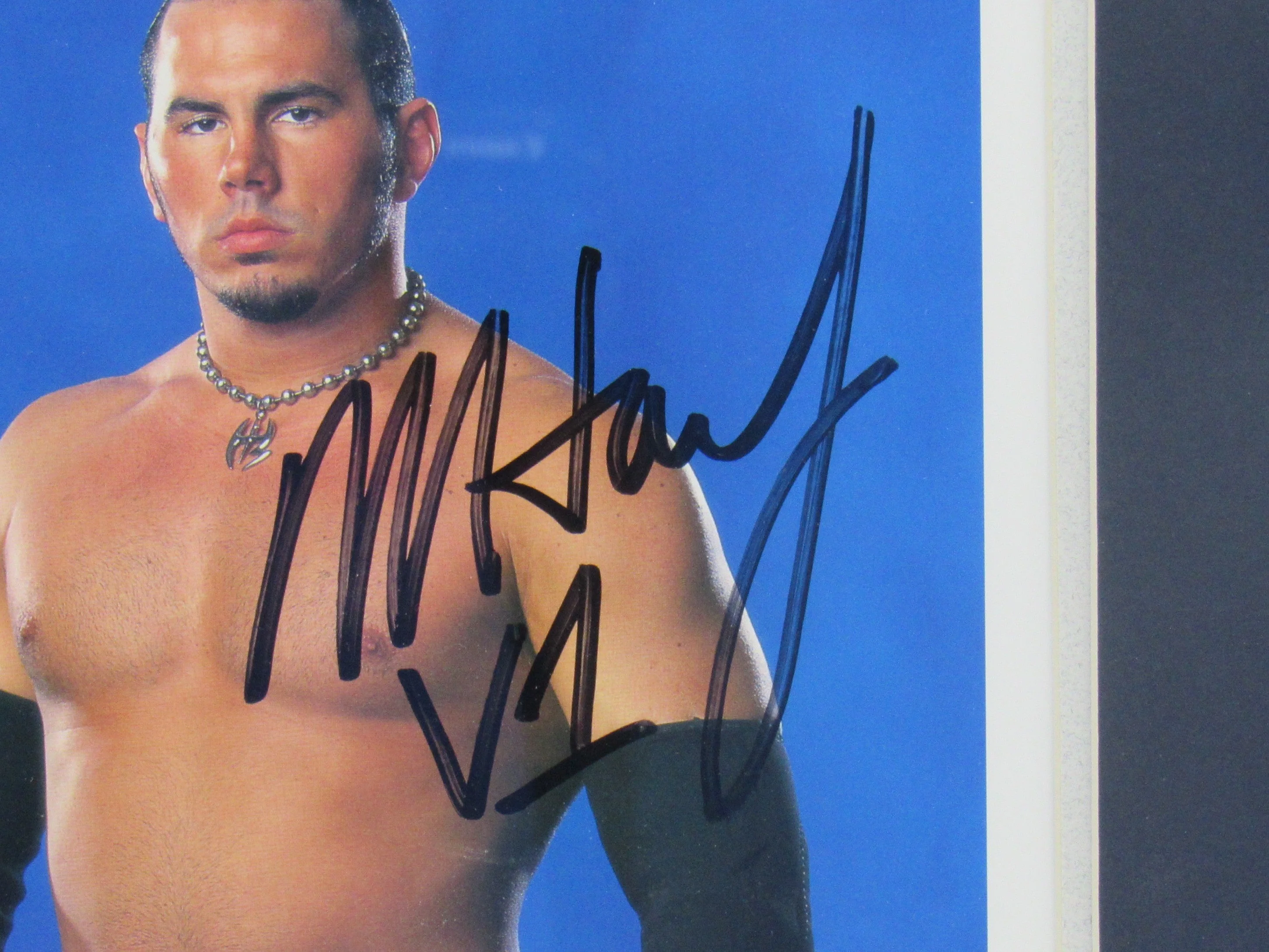 Matt Hardy Signed Framed 8x10 Photo Beckett Holo - Image 2