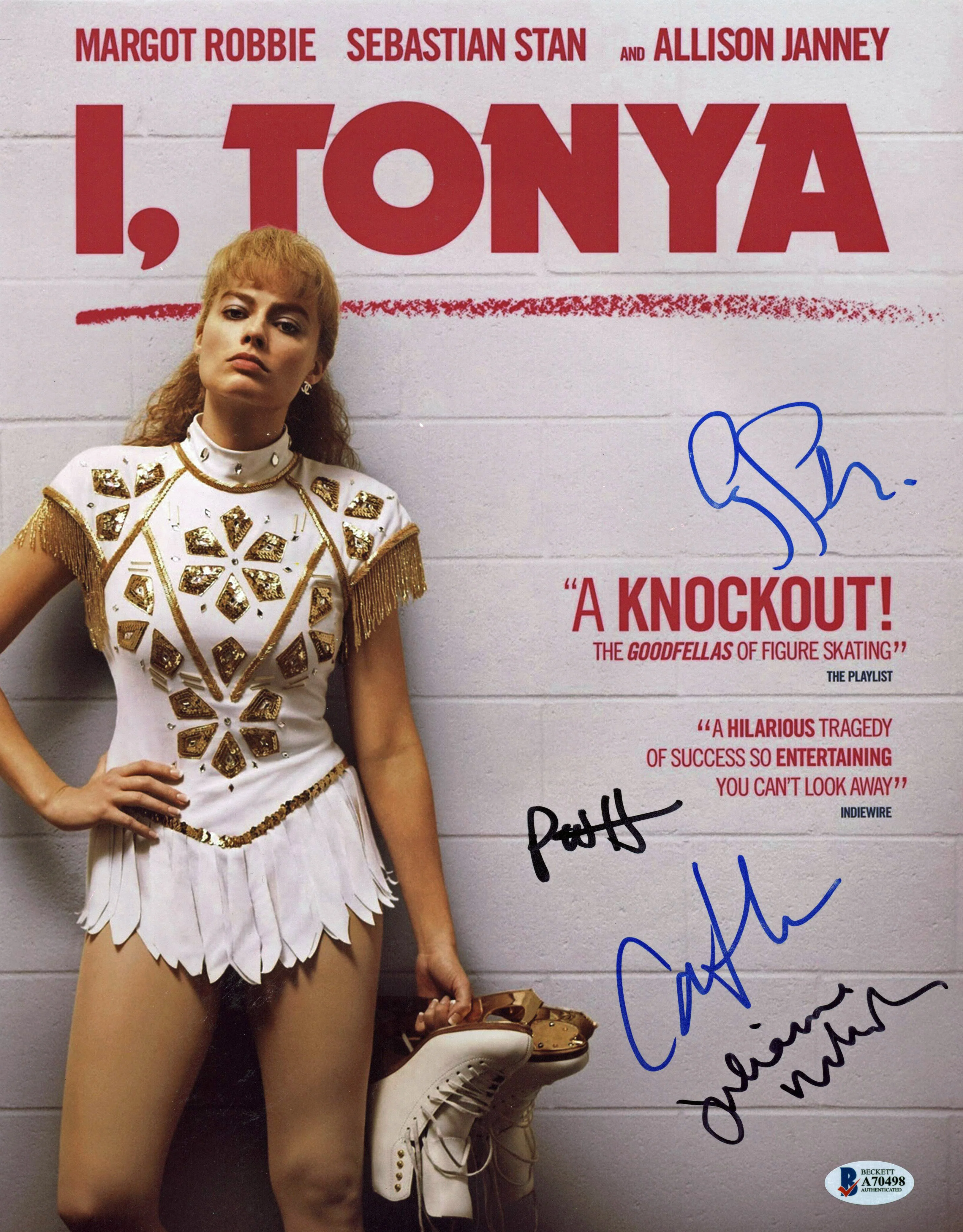 I, Tonya (4) Carver, Hauser, Nicholson, Gillespie Signed 11x14 Photo BAS #A70498 - Image 2