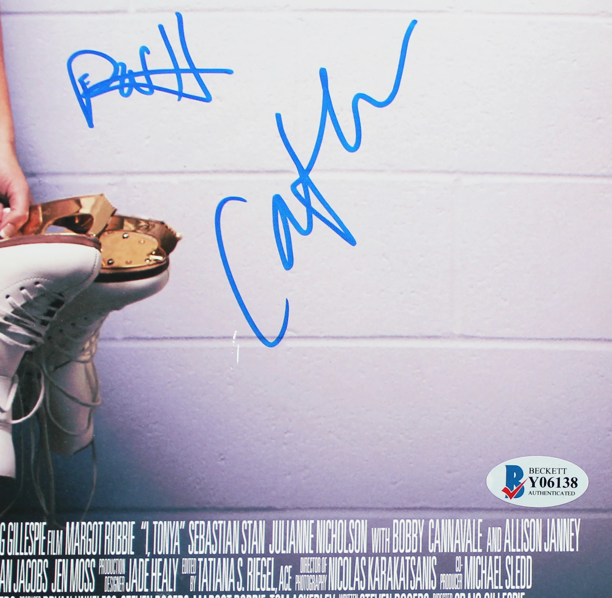 I, Tonya Paul Walter Hauser & Caitlin Carver Signed 12x18 Photo BAS #Y06138 - Image 2
