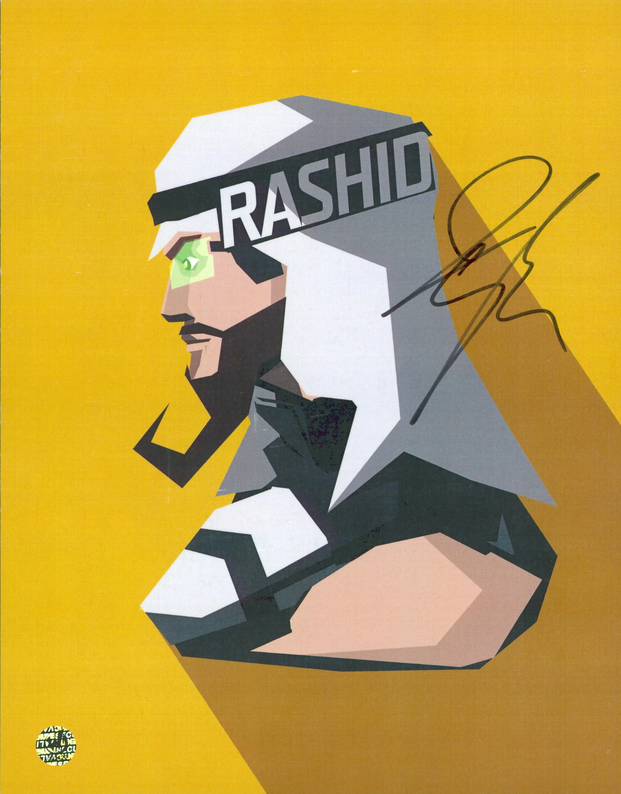 Ian Sinclair Street Fighter Authentic Signed 8.5x11 Photo Wizard World - Image 2