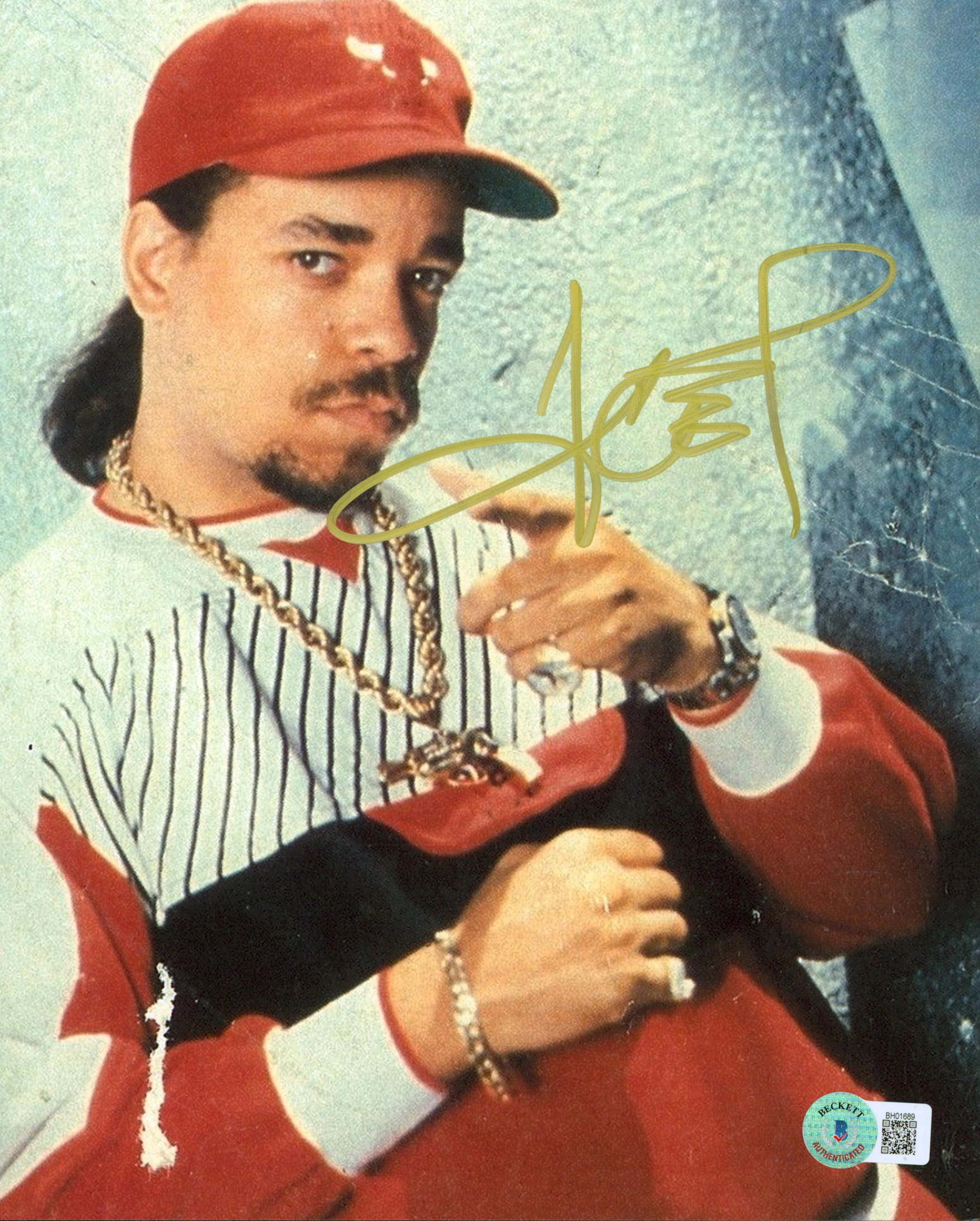 Ice-T Body Count Authentic Signed 8x10 Photo Autographed BAS #BH01689 - Image 2