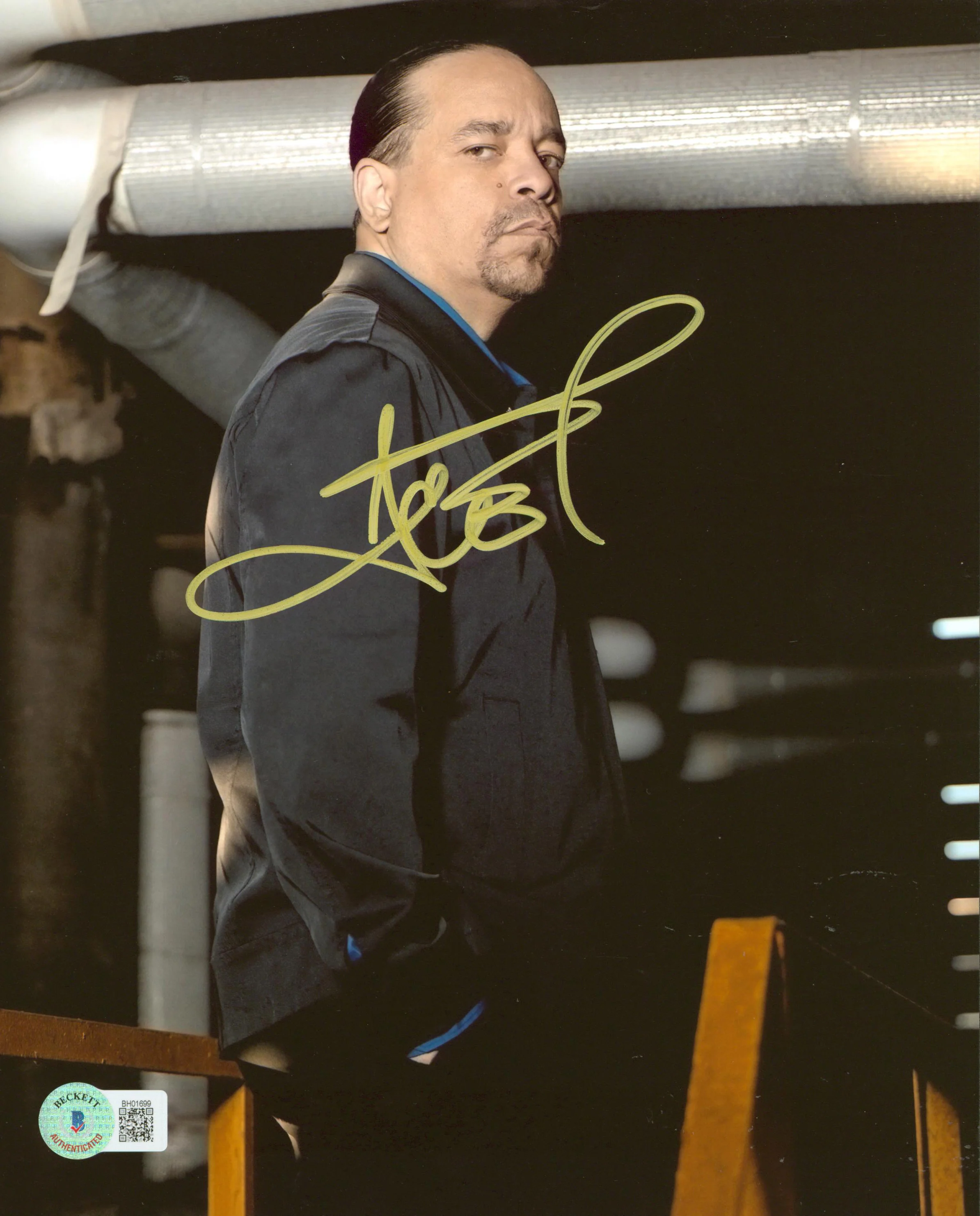 Ice-T Law & Order SVU Authentic Signed 8x10 Photo Autographed BAS #BH01699 - Image 2