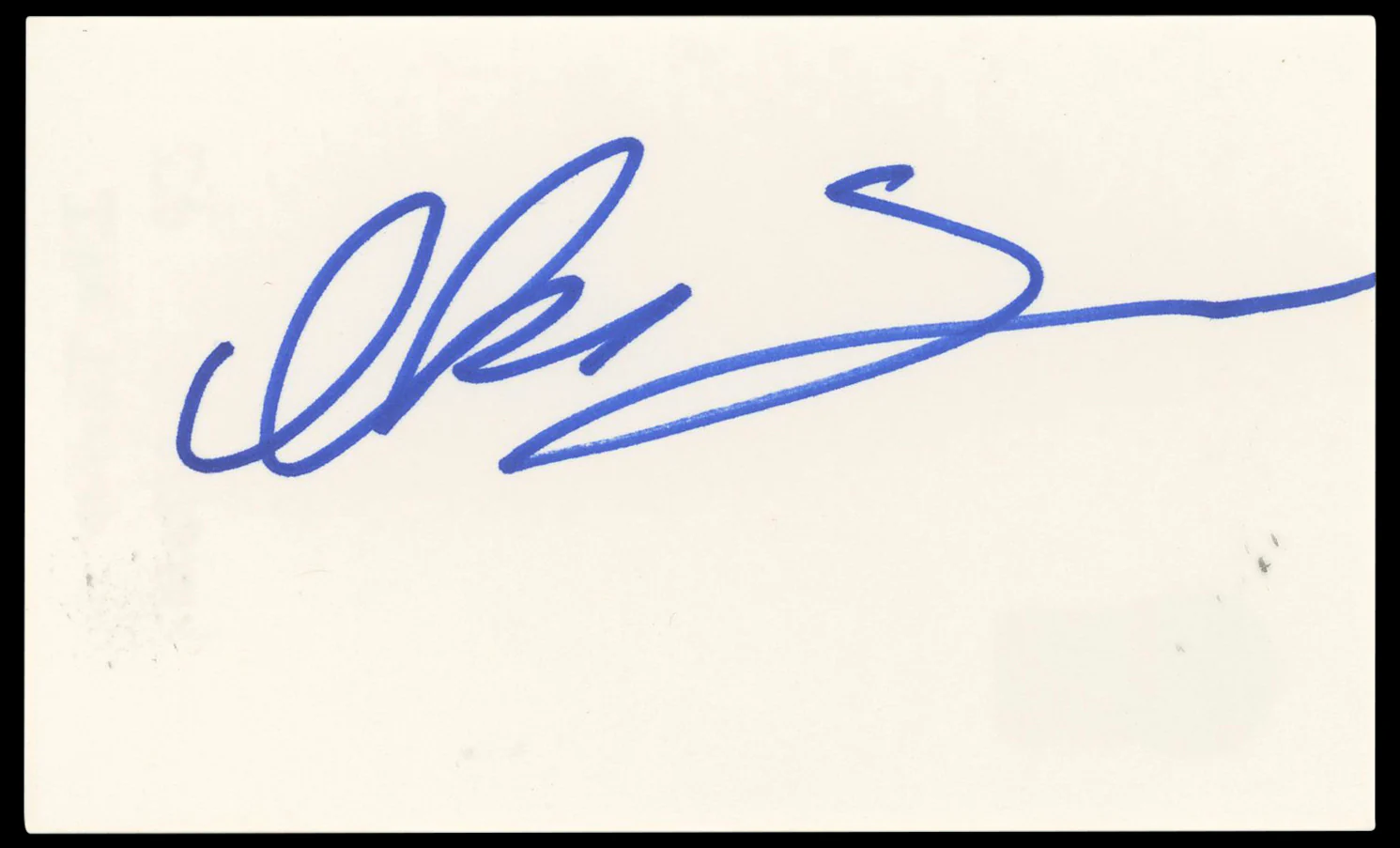 Ike Turner Kings of Rhythm Authentic Signed 3x5 Index Card BAS #BN33295 - Image 2