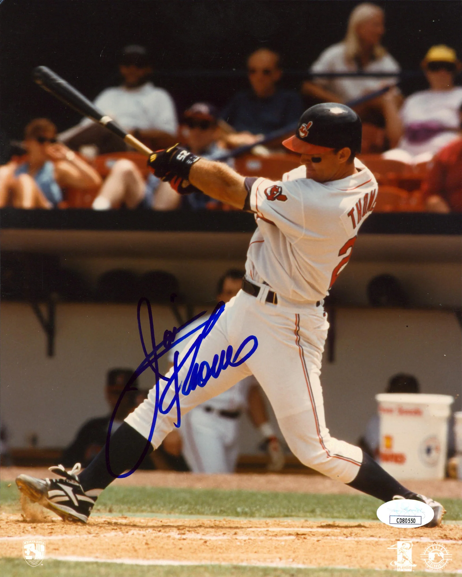 Indians Jim Thome Authentic Signed 8x10 Vertical Photo Autographed JSA #CD80550 - Image 2