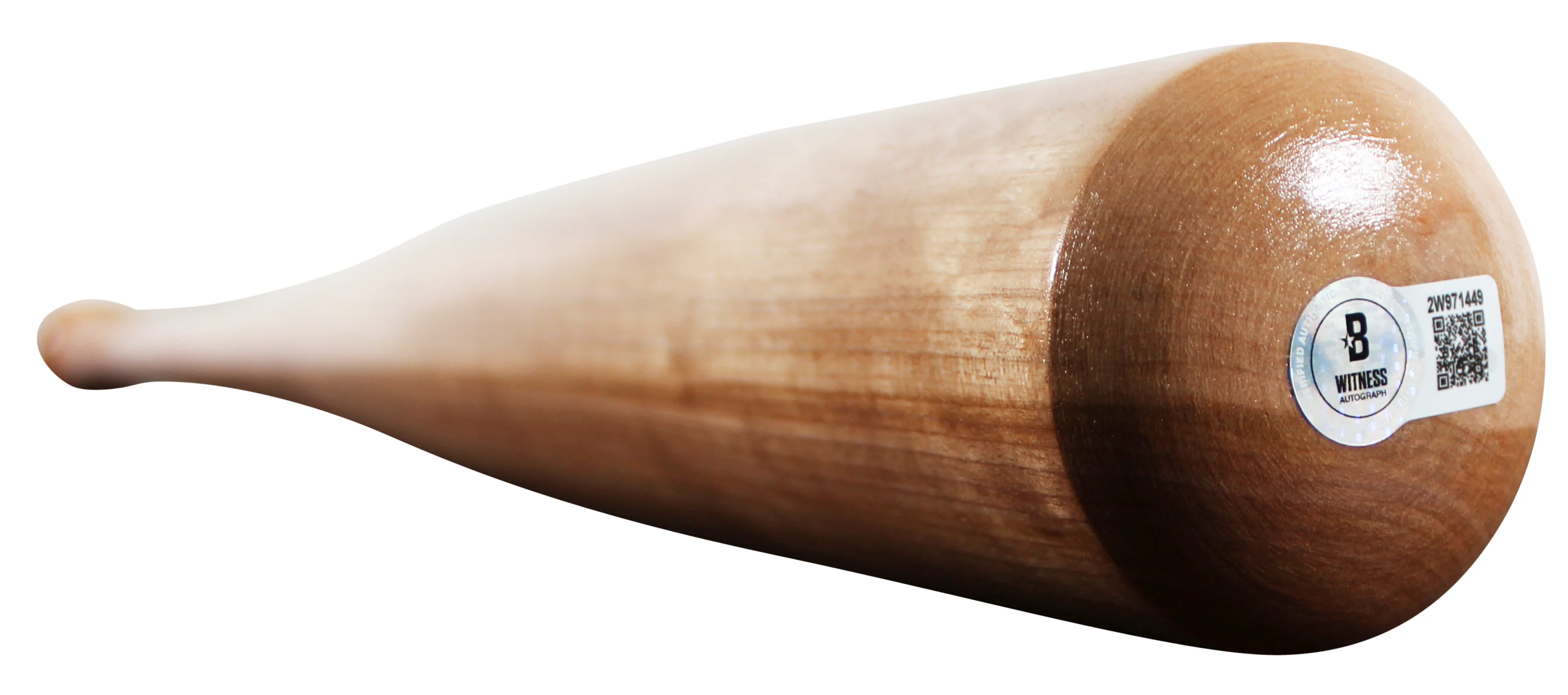 Indians Jim Thome Signed Blonde Louisville Slugger Baseball Bat BAS Witnessed - Image 9