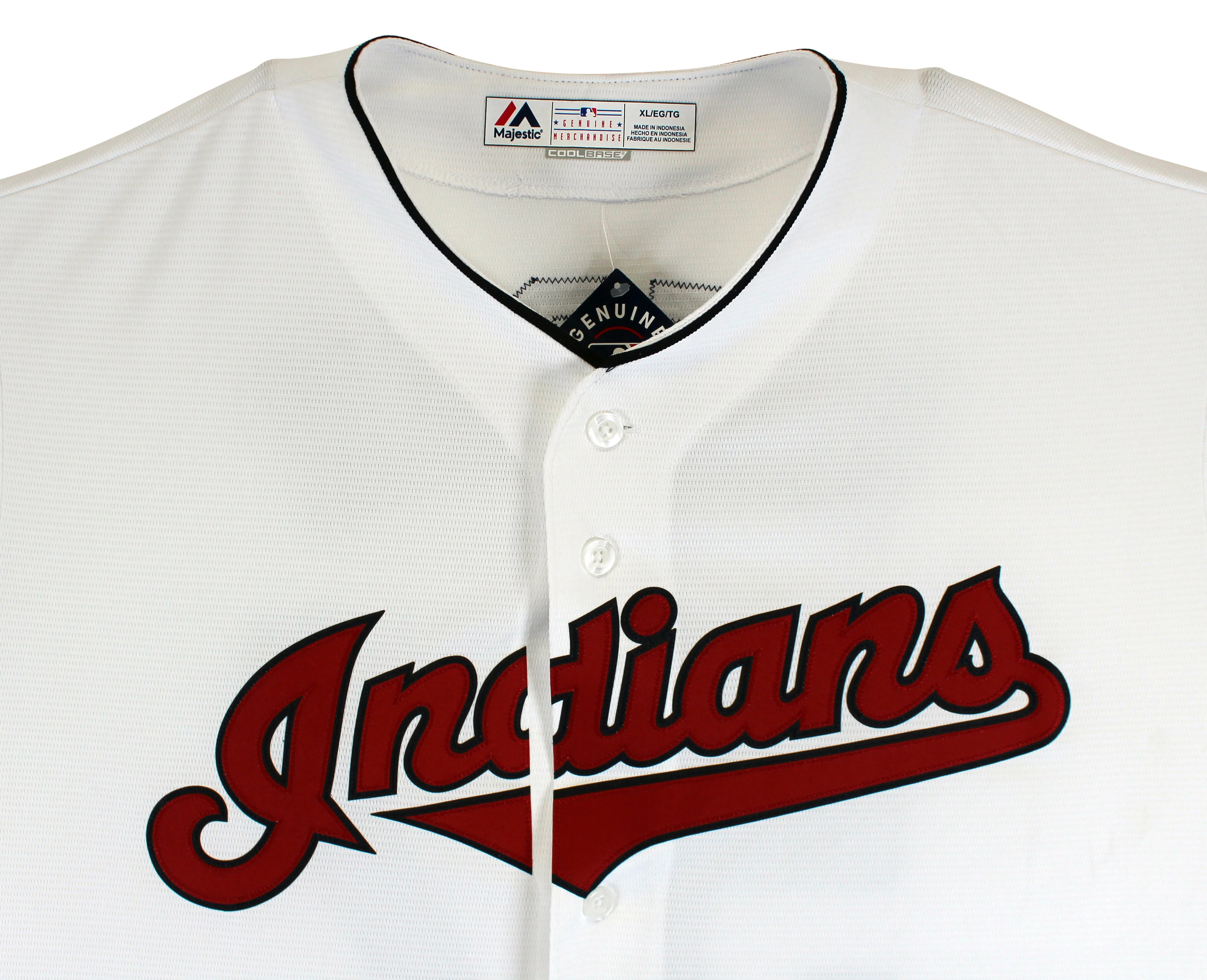 Indians Shane Bieber "2x Insc" Signed White Majestic Cool Base Jersey BAS Wit - Image 6