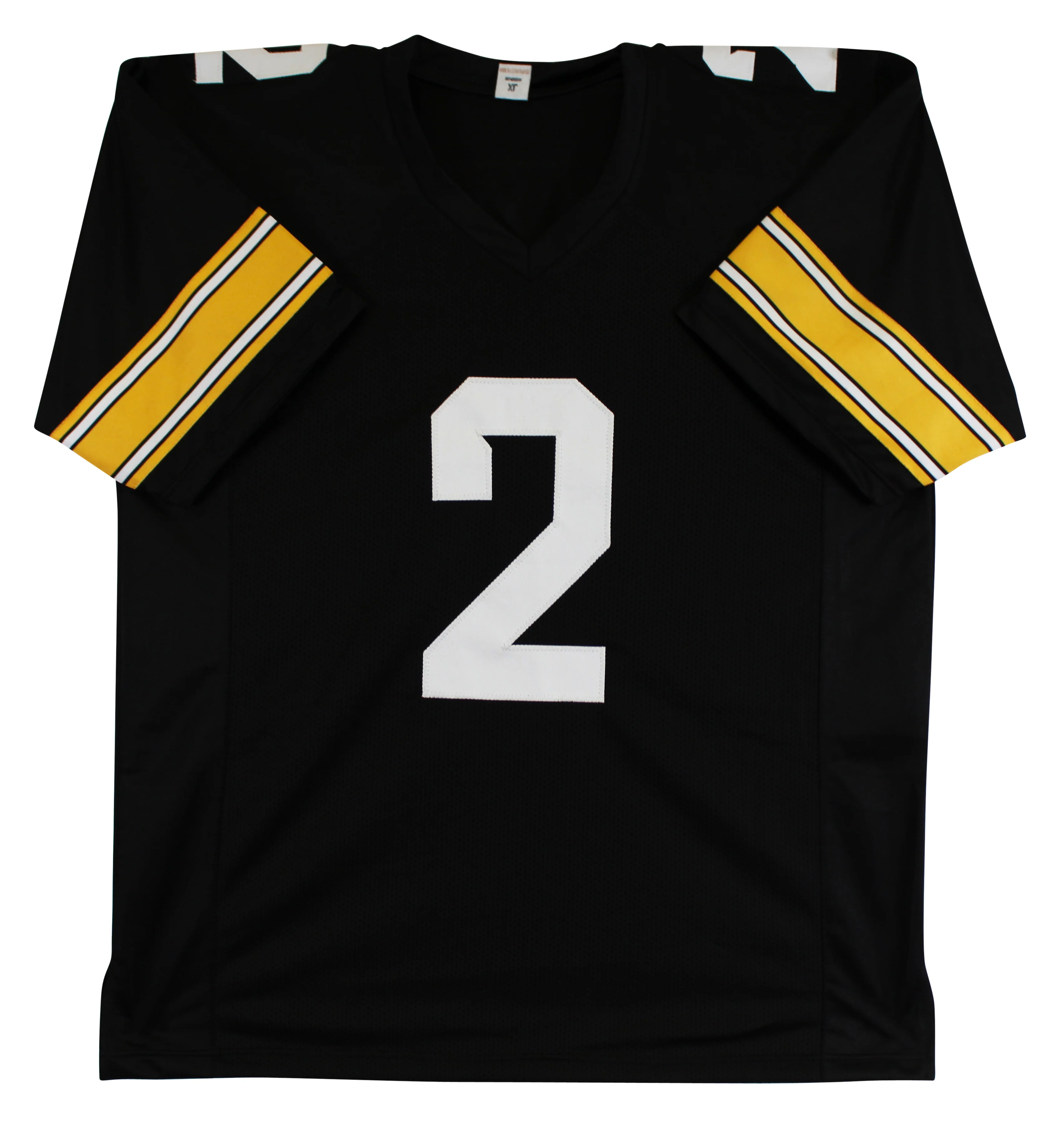 Iowa Kaleb Johnson Authentic Signed Black Pro Style Jersey BAS Witnessed - Image 4