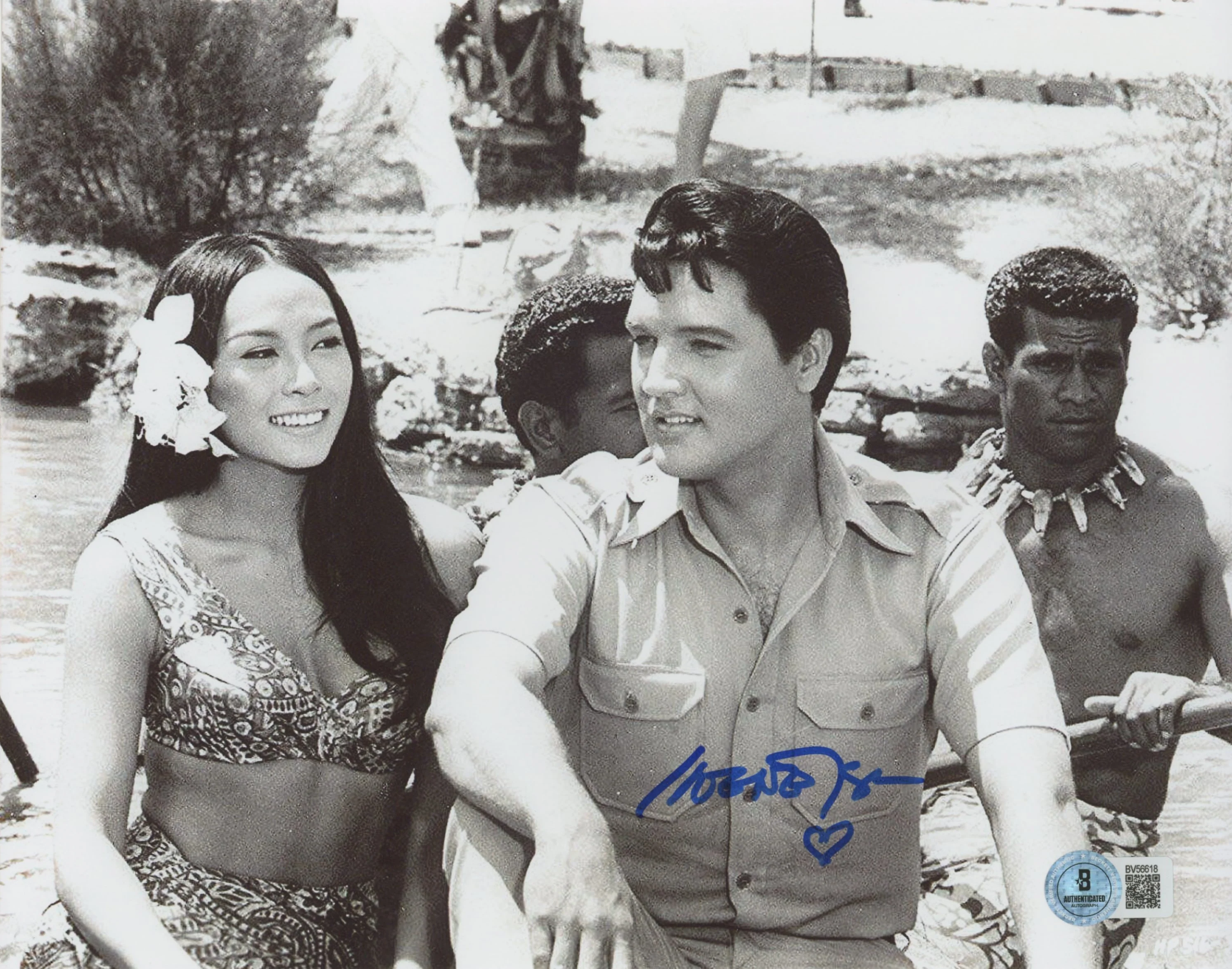 Irene Tsu Paradise, Hawaiian Style Authentic Signed 8x10 Horizontal Photo BAS 2 - Image 2