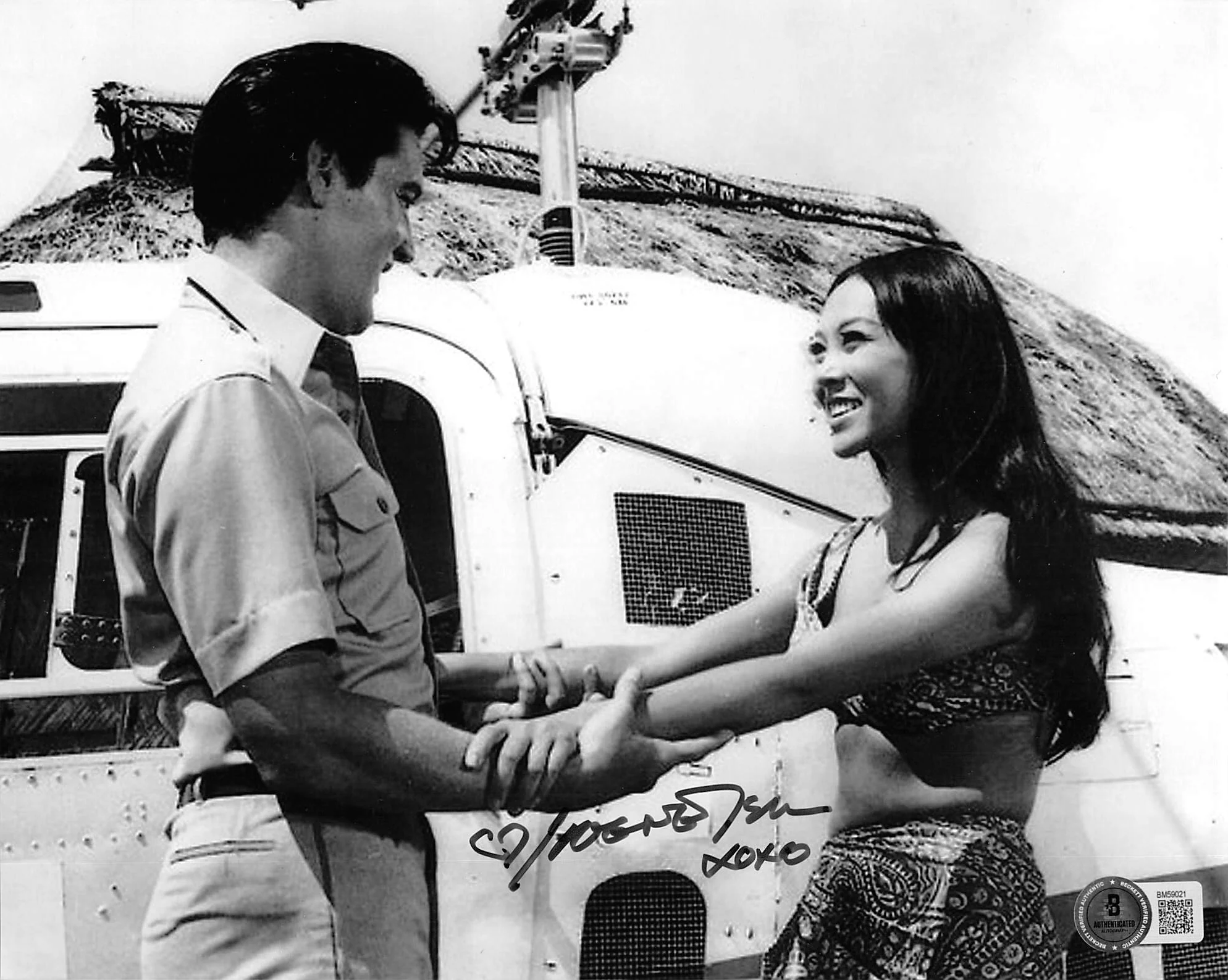 Irene Tsu Paradise, Hawaiian Style Authentic Signed 8x10 Photo BAS #BM59021 - Image 2