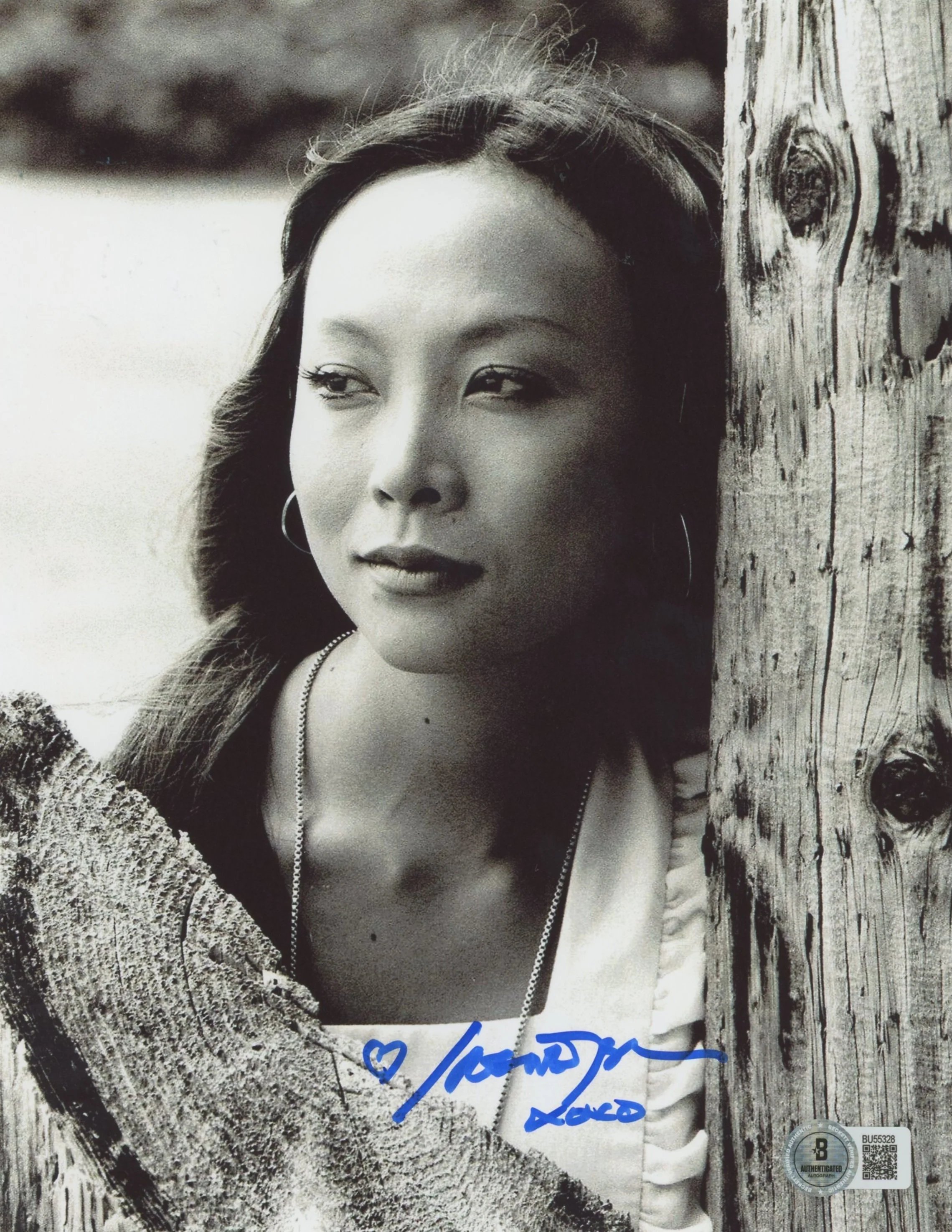 Irene Tsu Paradise, Hawaiian Style "XOXO" Authentic Signed 8x10 Photo BAS 1 - Image 2