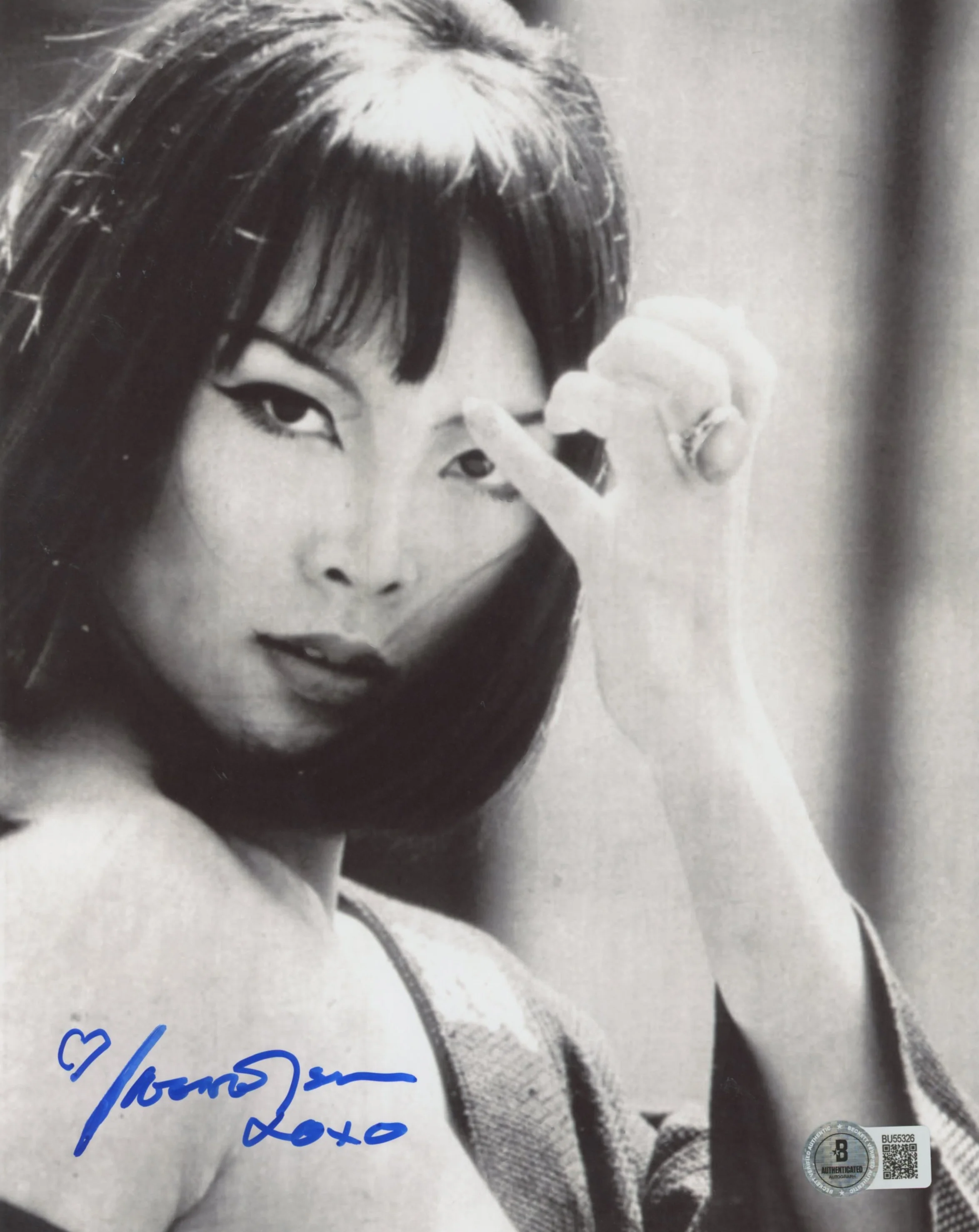 Irene Tsu Paradise, Hawaiian Style "XOXO" Authentic Signed 8x10 Photo BAS 2