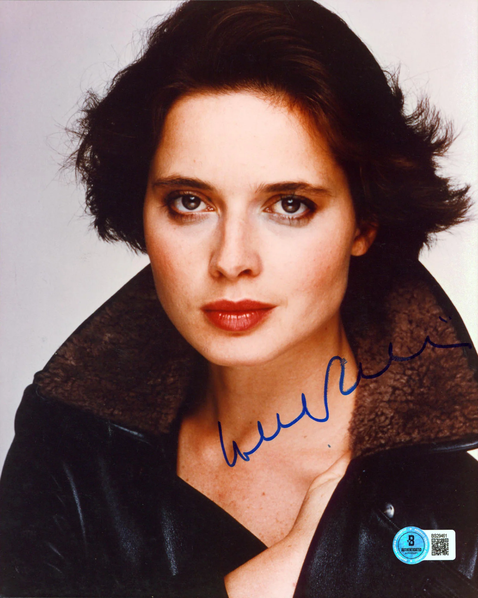 Isabella Rossellini Blue Velvet Authentic Signed 8x10 Vertical Photo BAS#BS29461 - Image 2