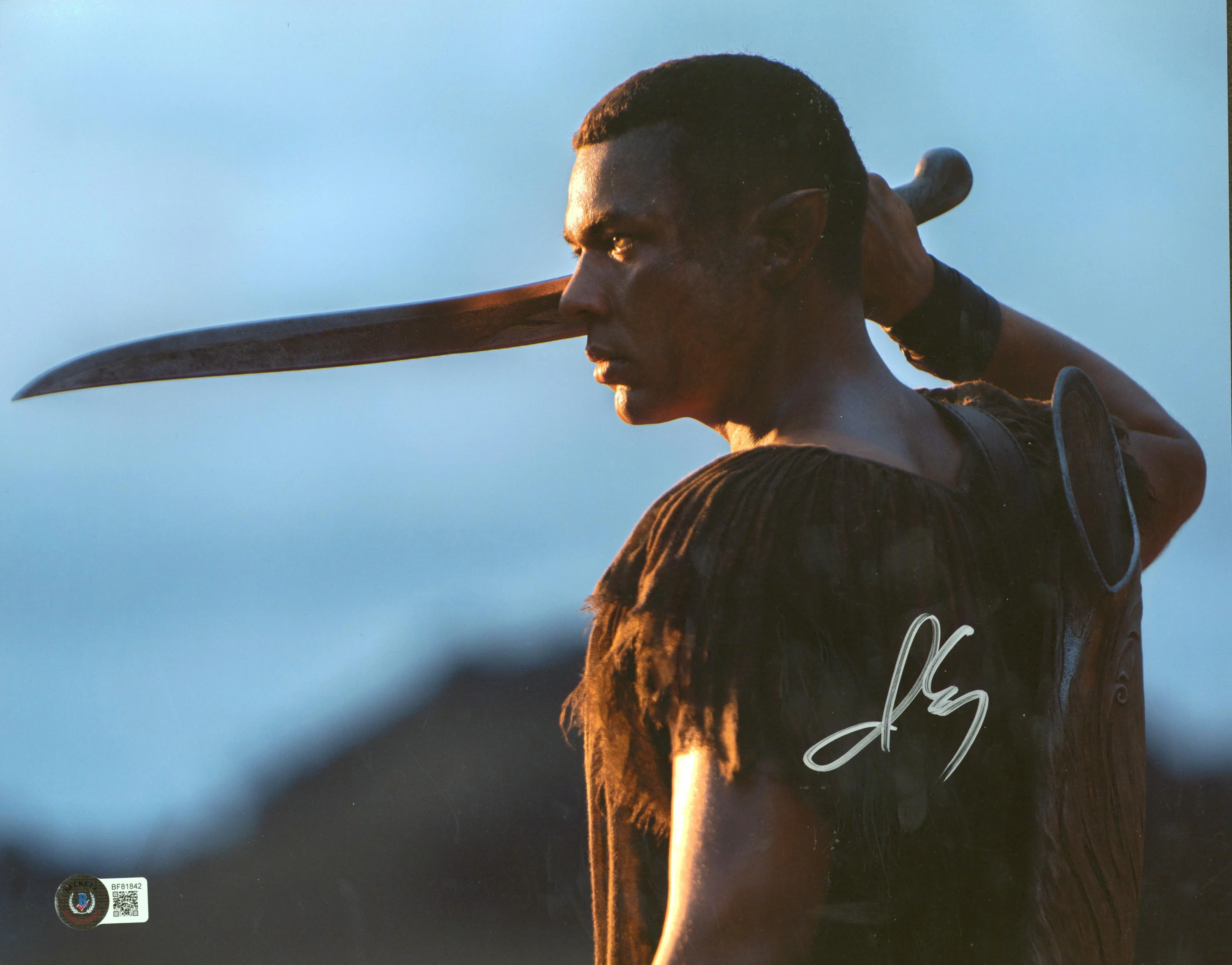 Ismael Cruz Cordova The Lord of the Rings Signed 11x14 Photo BAS #BF81842 - Image 2
