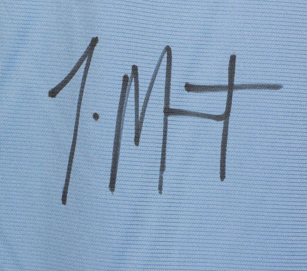 Ja Morant Signed Blue Fanatics Memphis Grizzlies Basketball Jersey JSA - Image 2